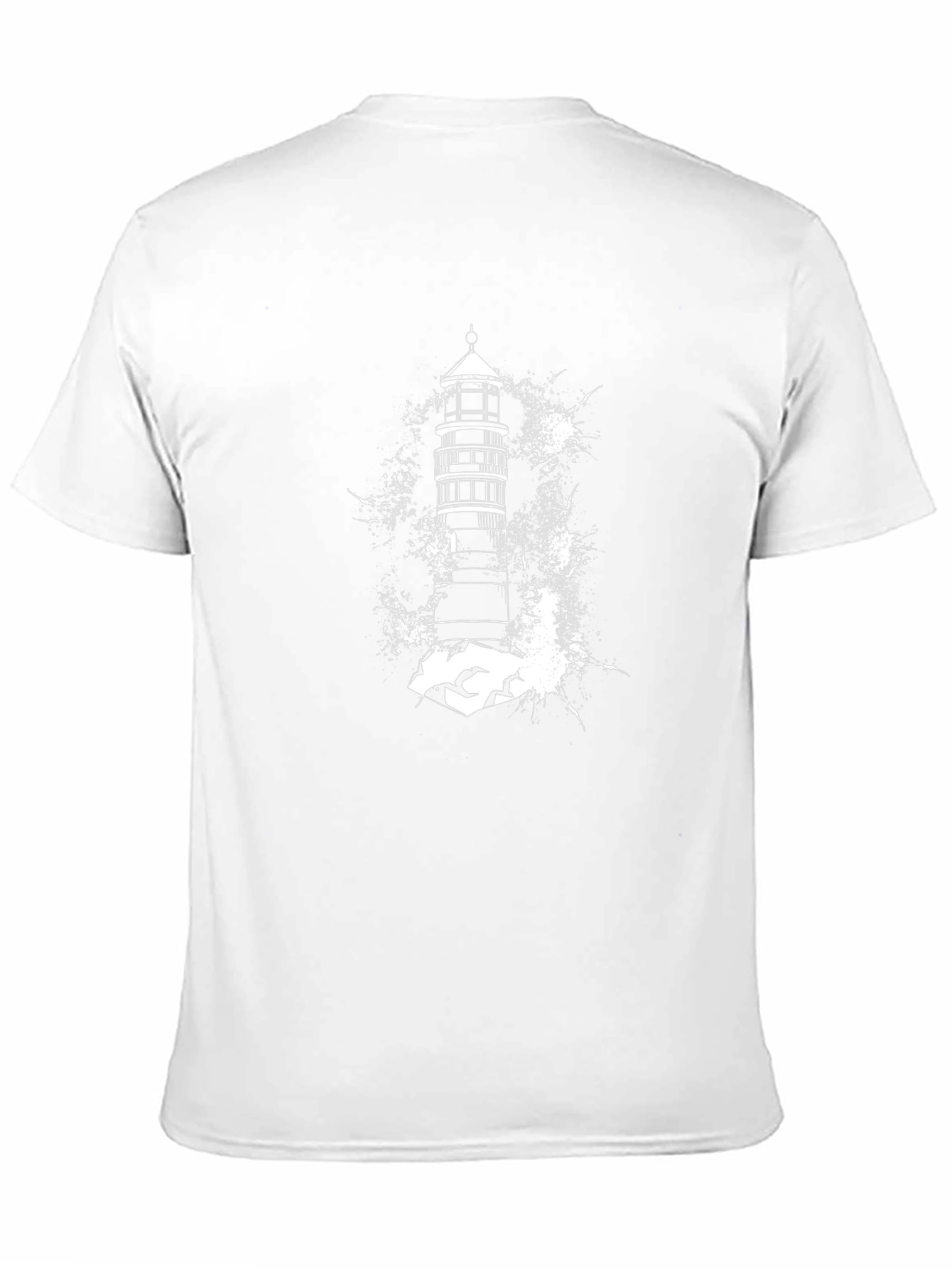 Lighthouse Graphic Tee - Coastal Style Shirt