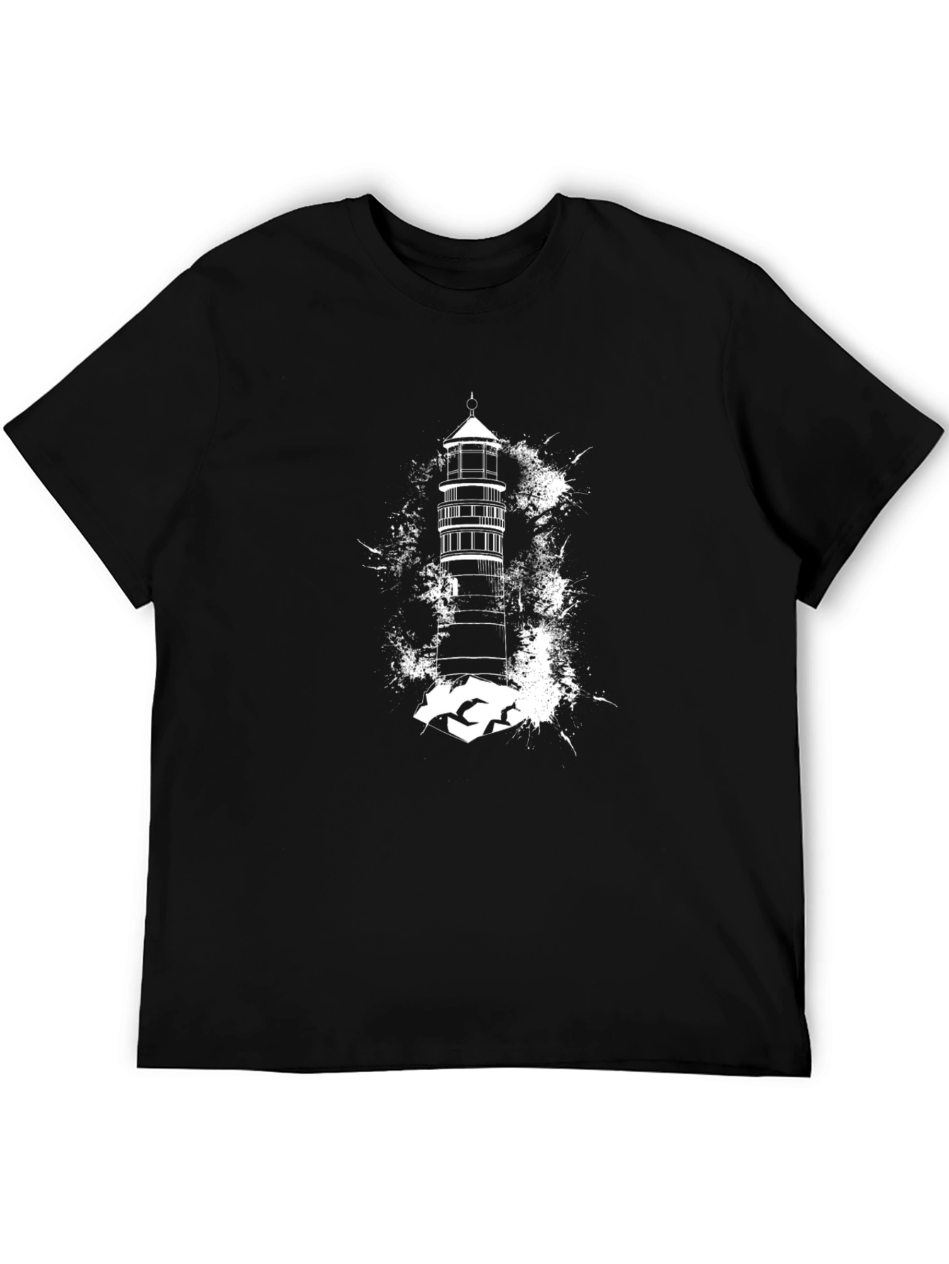 Lighthouse Graphic Tee - Coastal Style Shirt