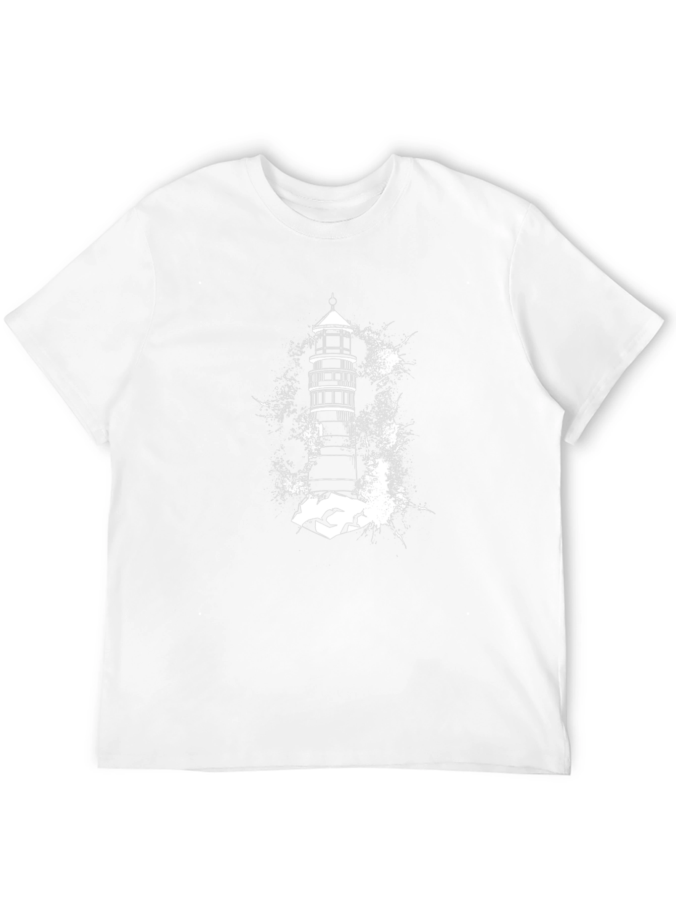 Lighthouse Graphic Tee - Coastal Style Shirt