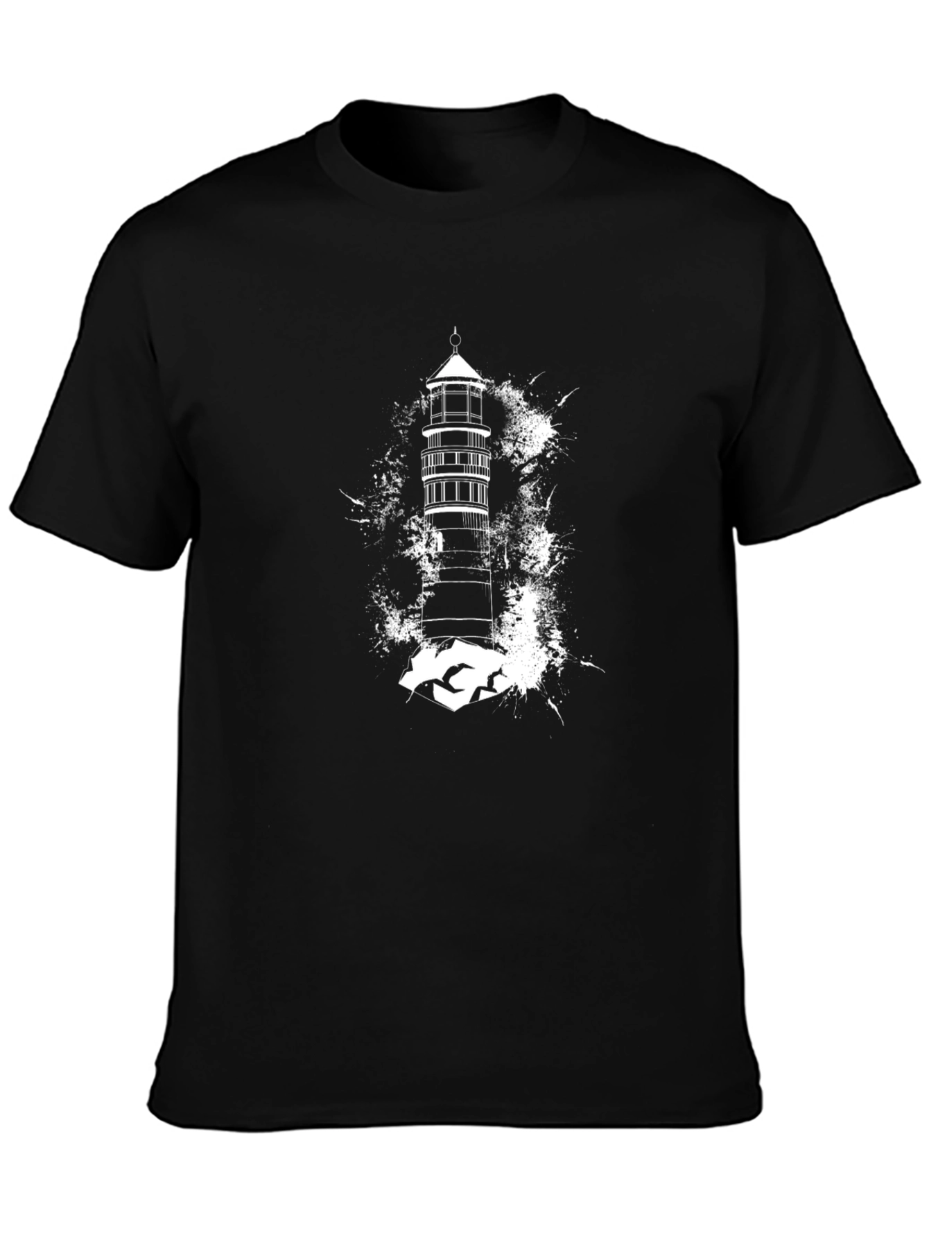 Lighthouse Graphic Tee - Coastal Style Shirt