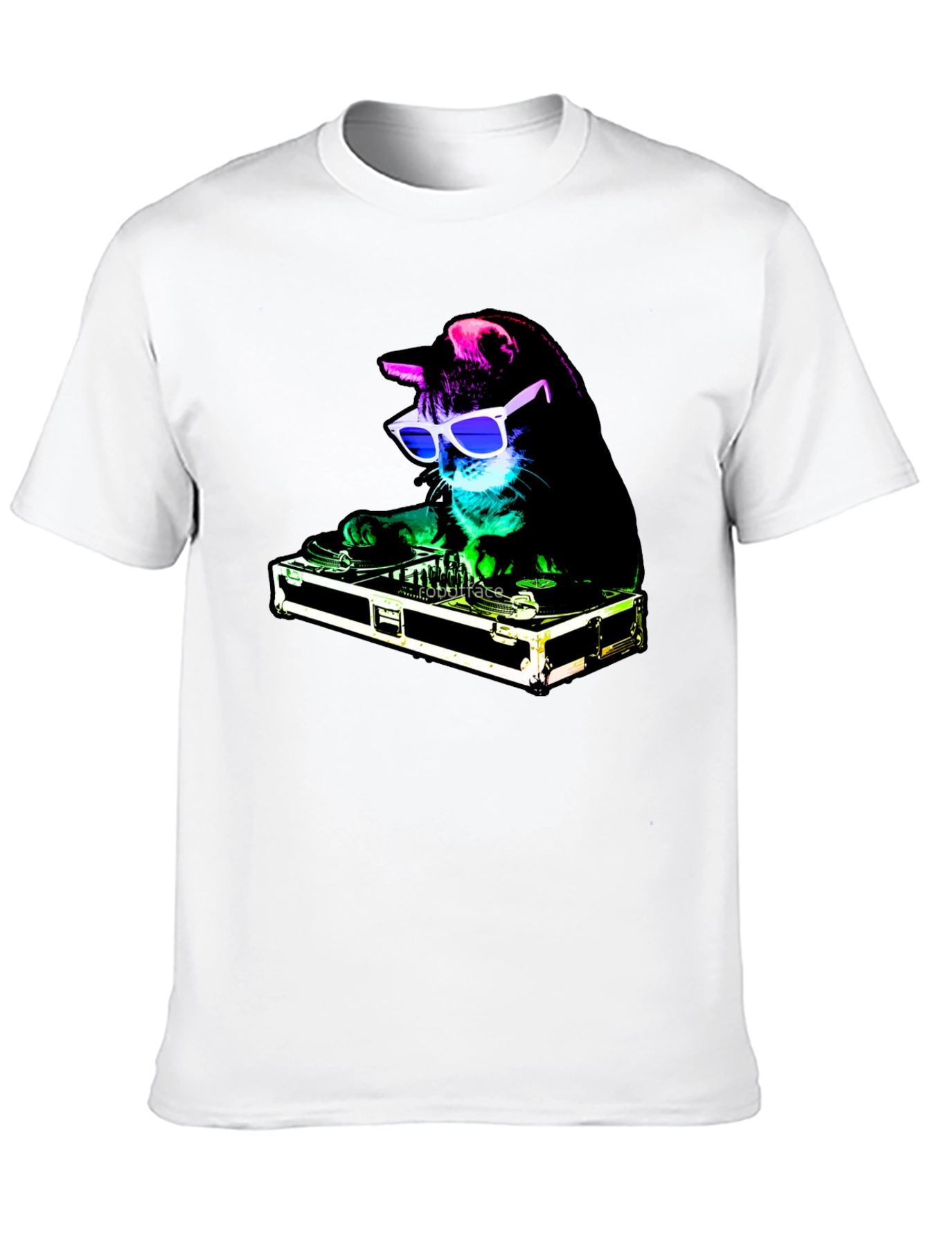 DJ Cat T-Shirt - Cool Party Animal