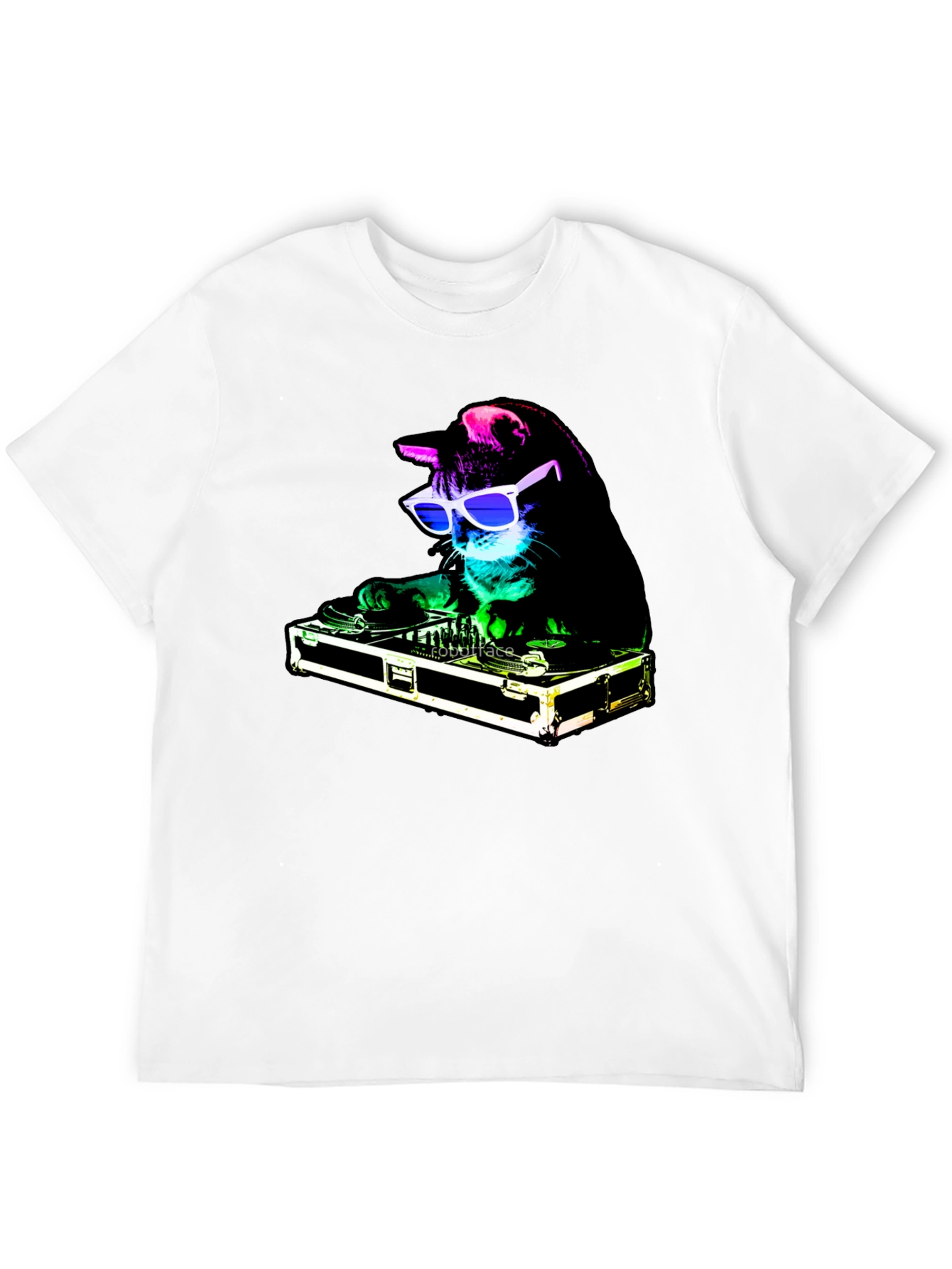 DJ Cat T-Shirt - Cool Party Animal