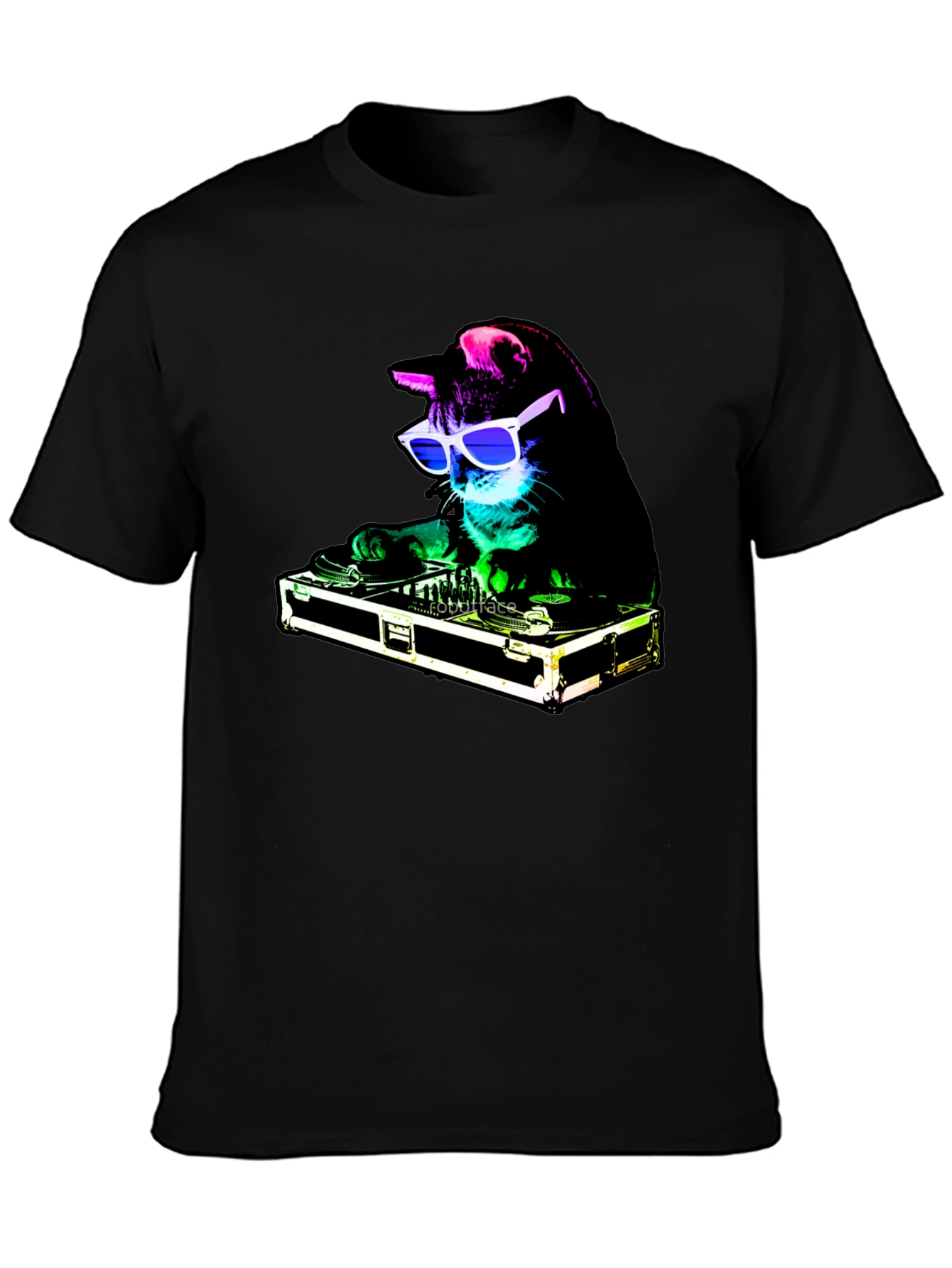 DJ Cat T-Shirt - Cool Party Animal
