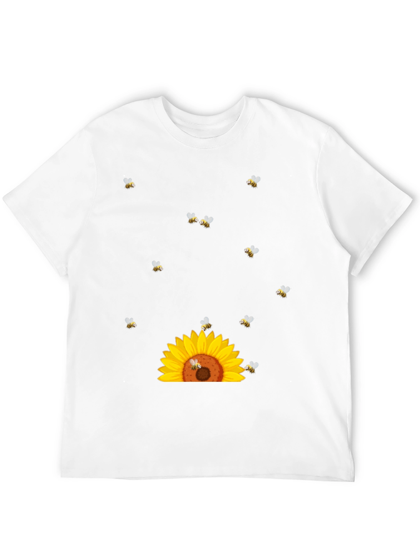 Sunflower & Bees Graphic Tee