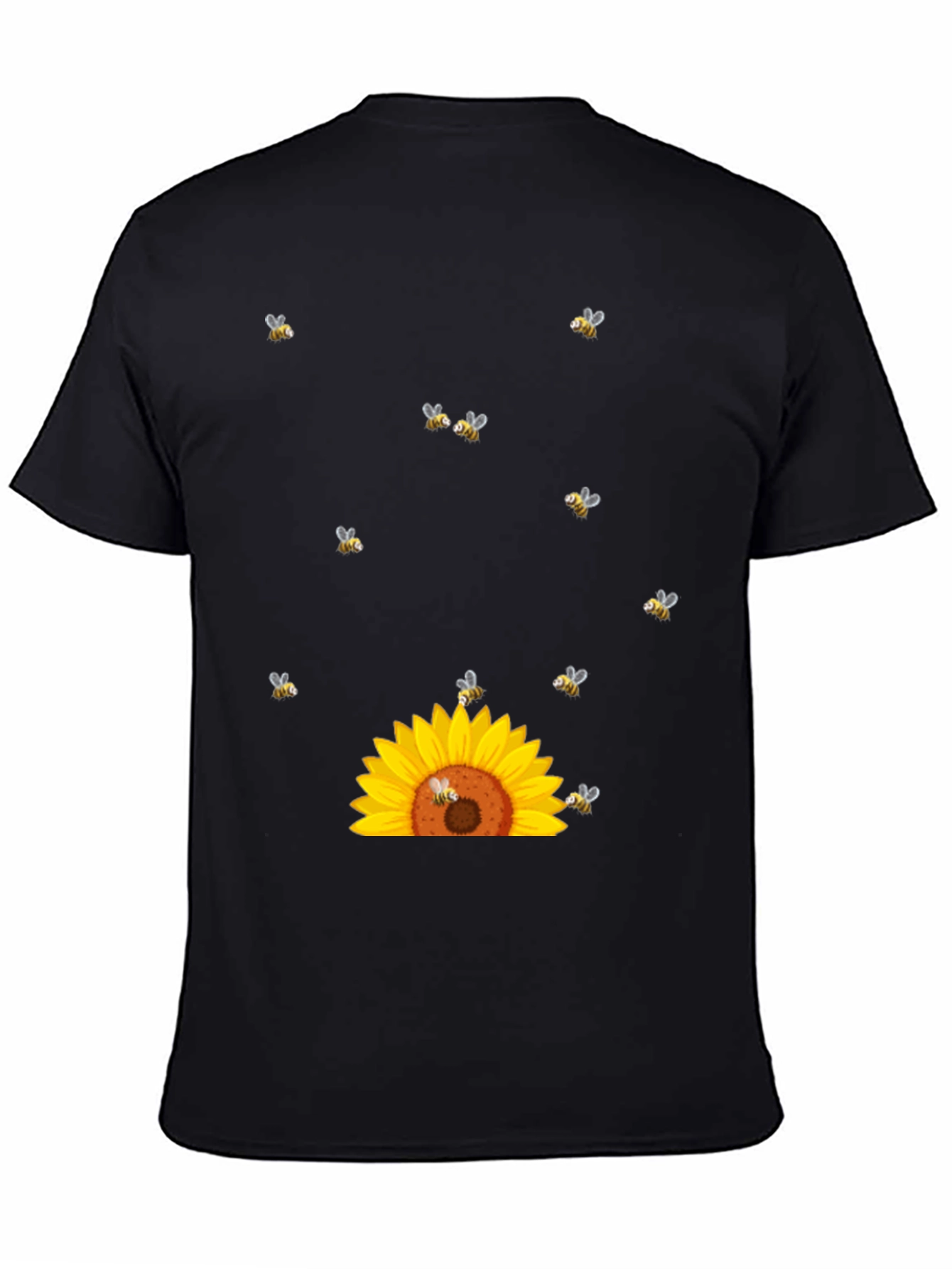 Sunflower & Bees Graphic Tee