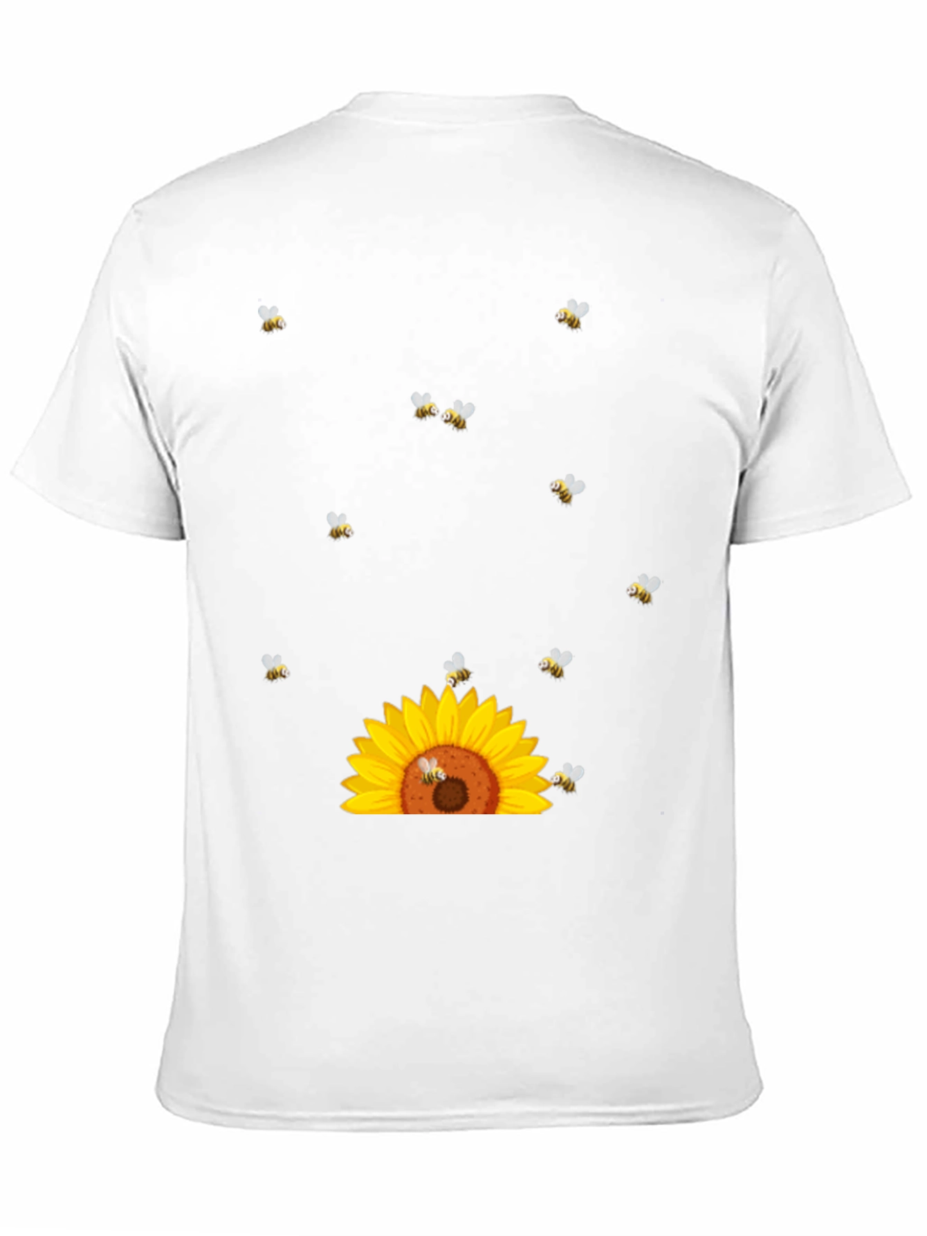 Sunflower & Bees Graphic Tee