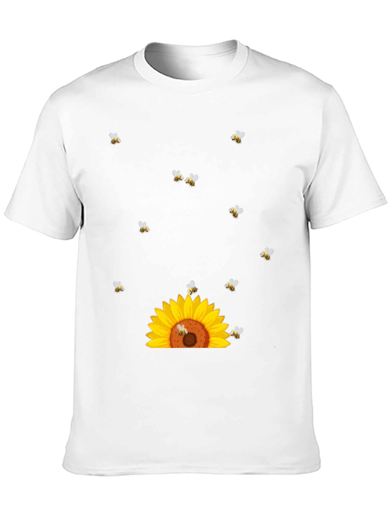 Sunflower & Bees Graphic Tee