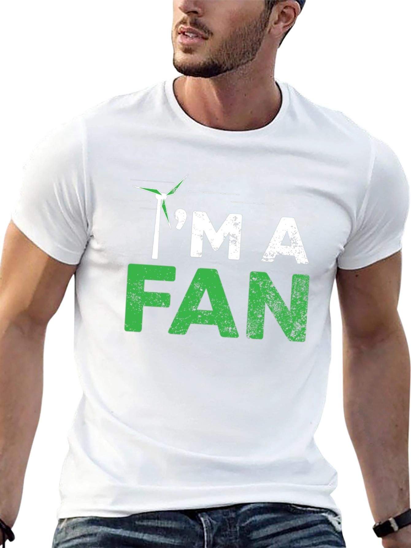 Im A Fan - Green Energy T-Shirt