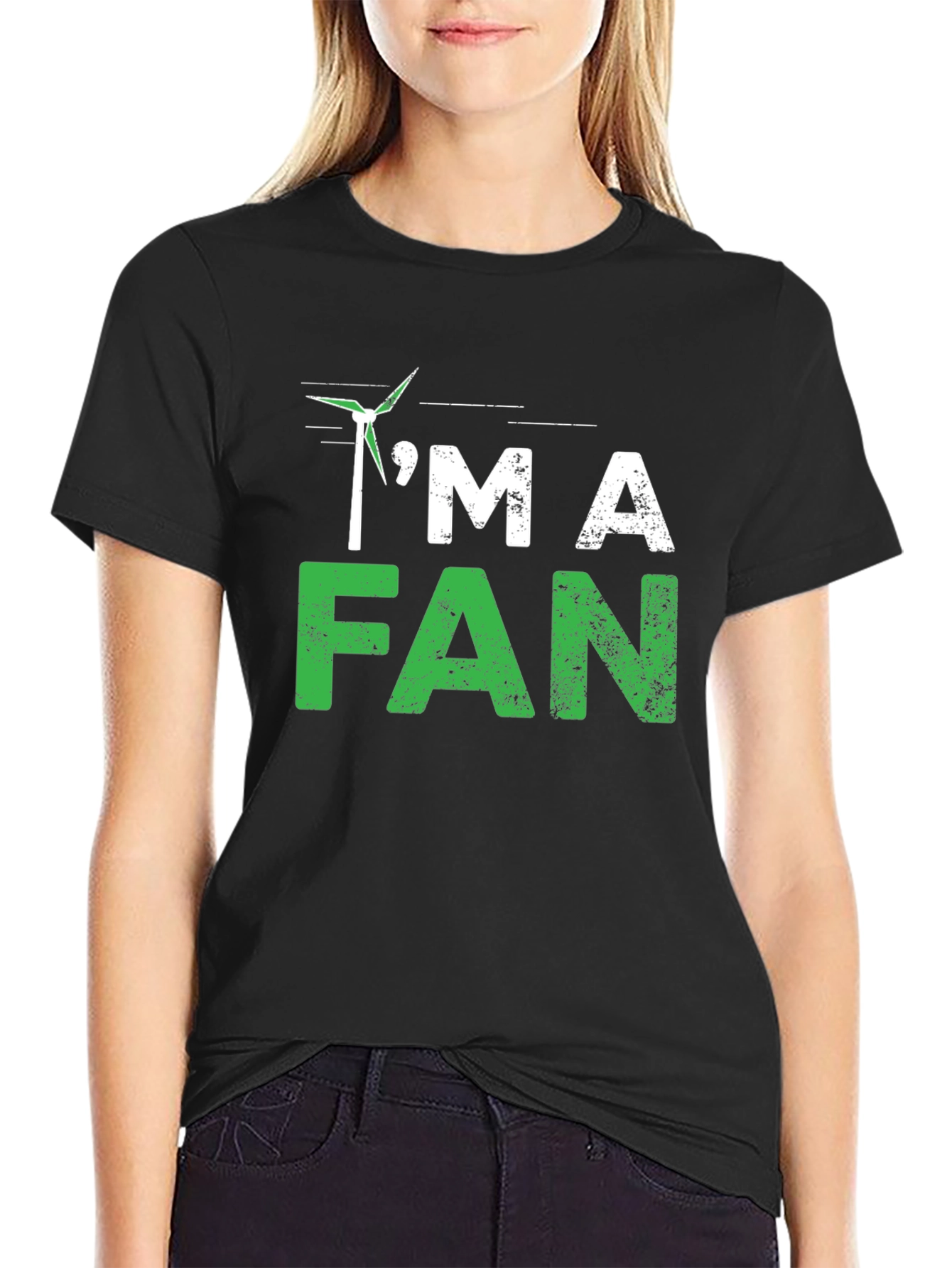 Im A Fan - Green Energy T-Shirt
