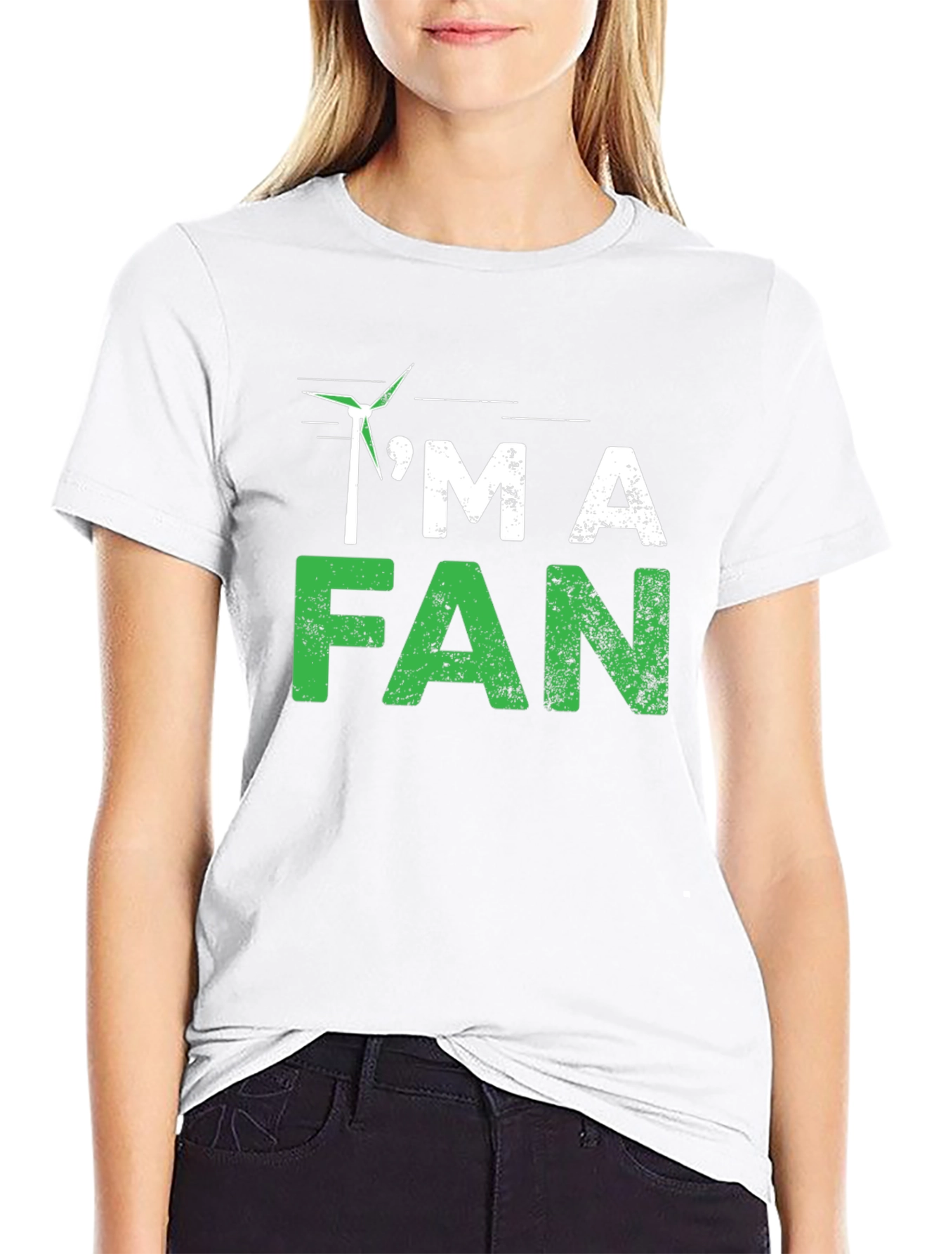 Im A Fan - Green Energy T-Shirt