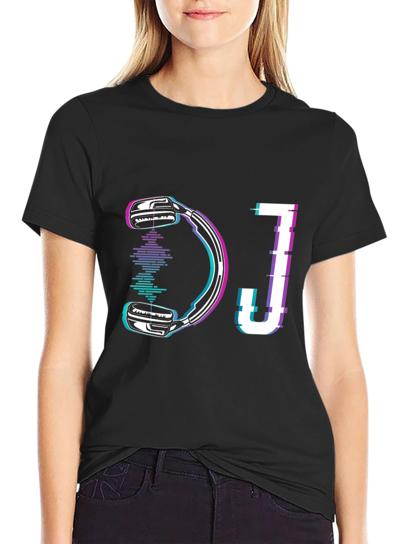 DJ Headphones Graphic T-Shirt - Music Lovers Tee
