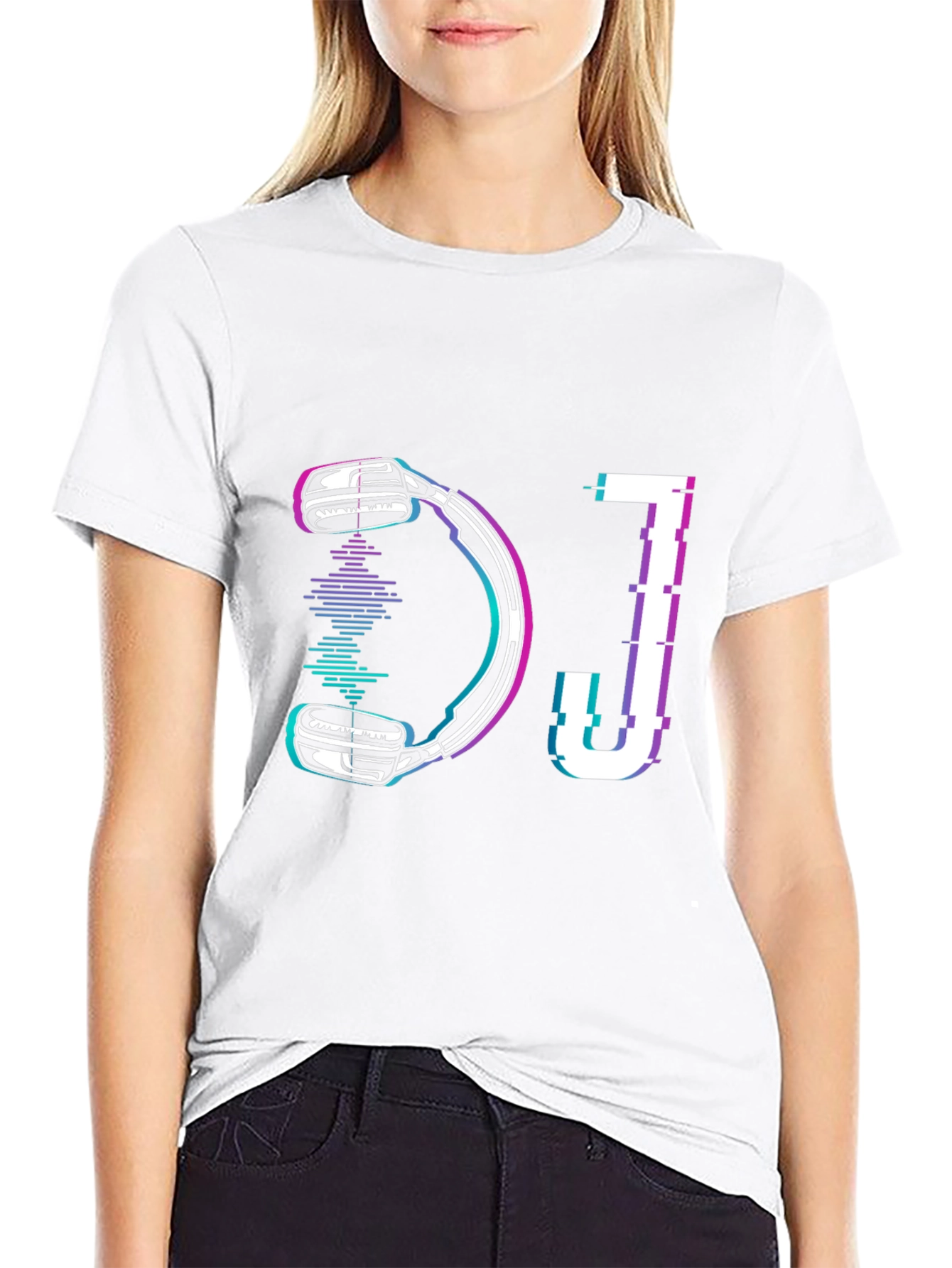 DJ Headphones Graphic T-Shirt - Music Lovers Tee