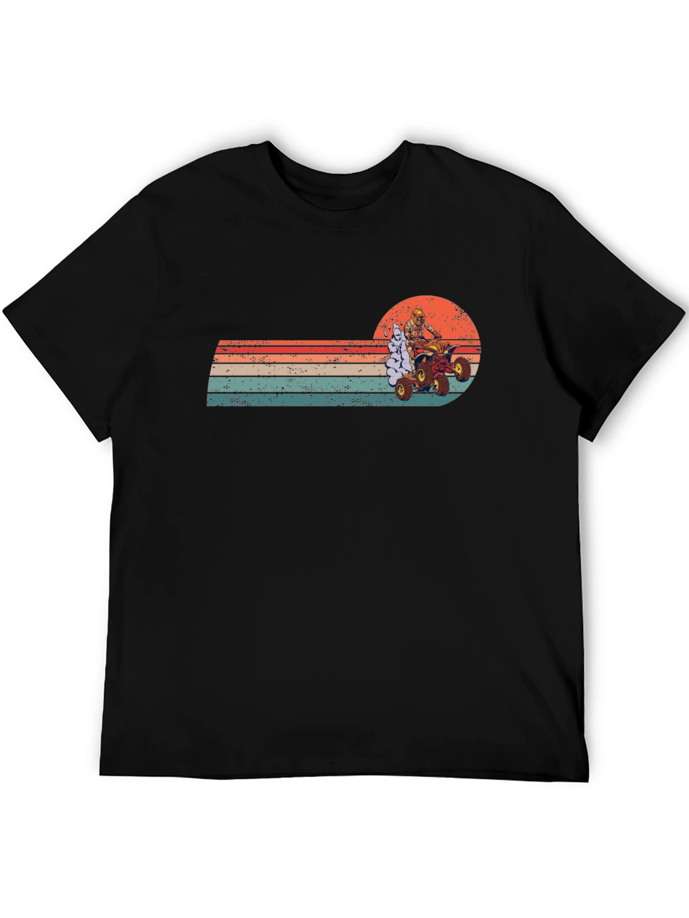 Retro ATV Rider T-Shirt - Off Road Adventure