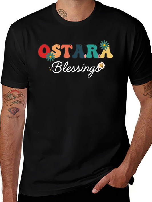 Ostara Blessings Black T-Shirt