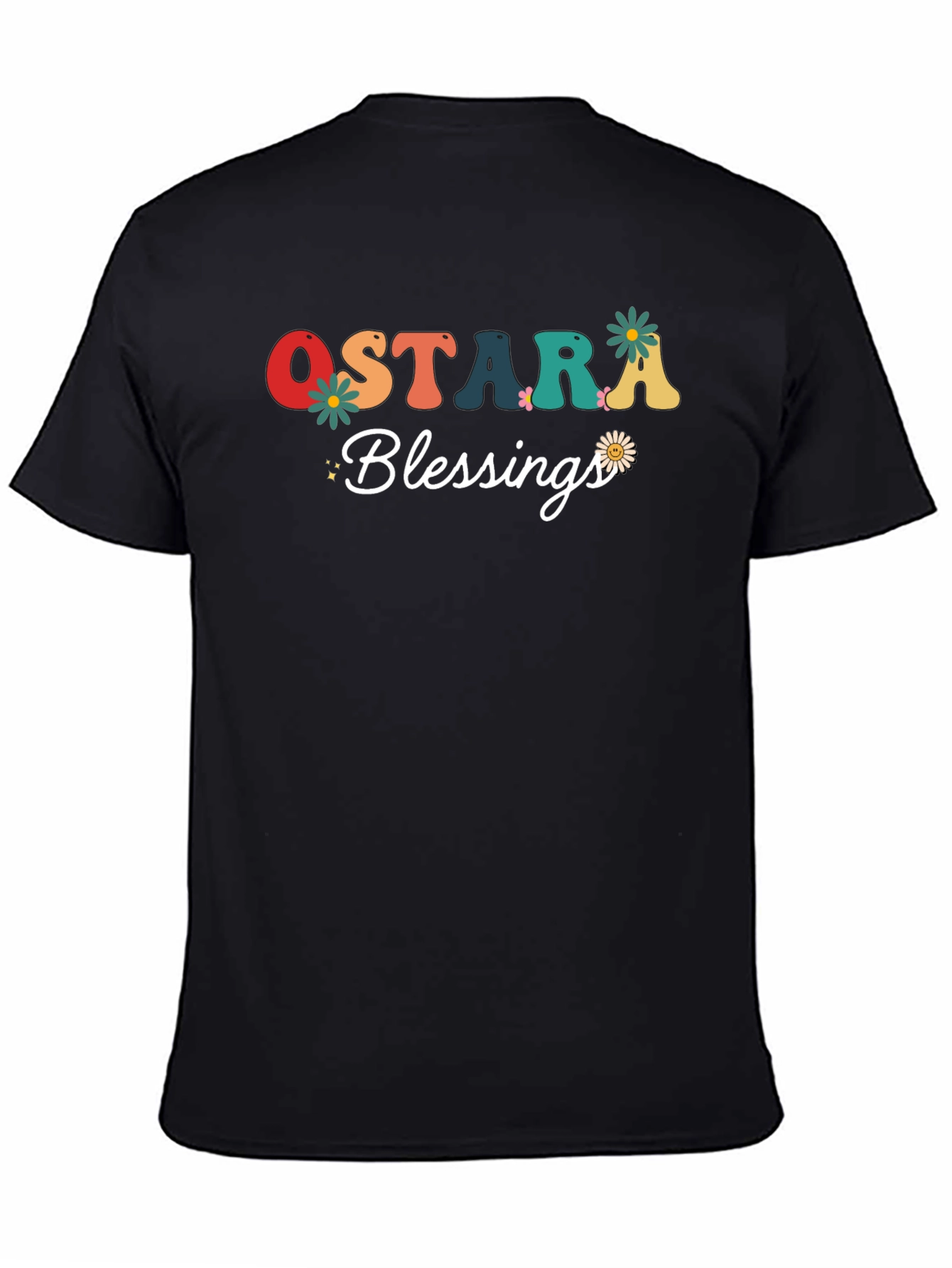 Ostara Blessings Black T-Shirt
