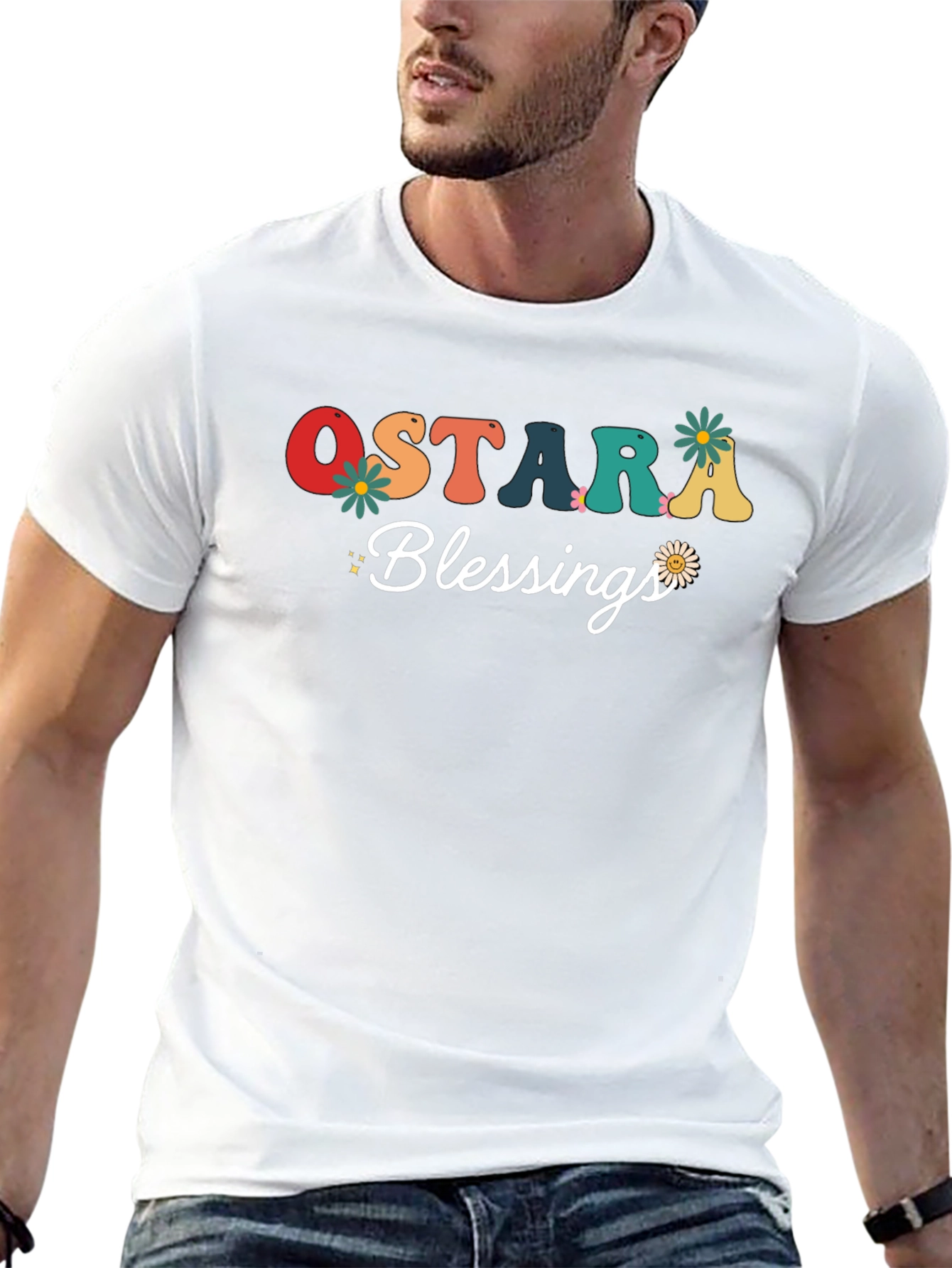 Ostara Blessings Black T-Shirt