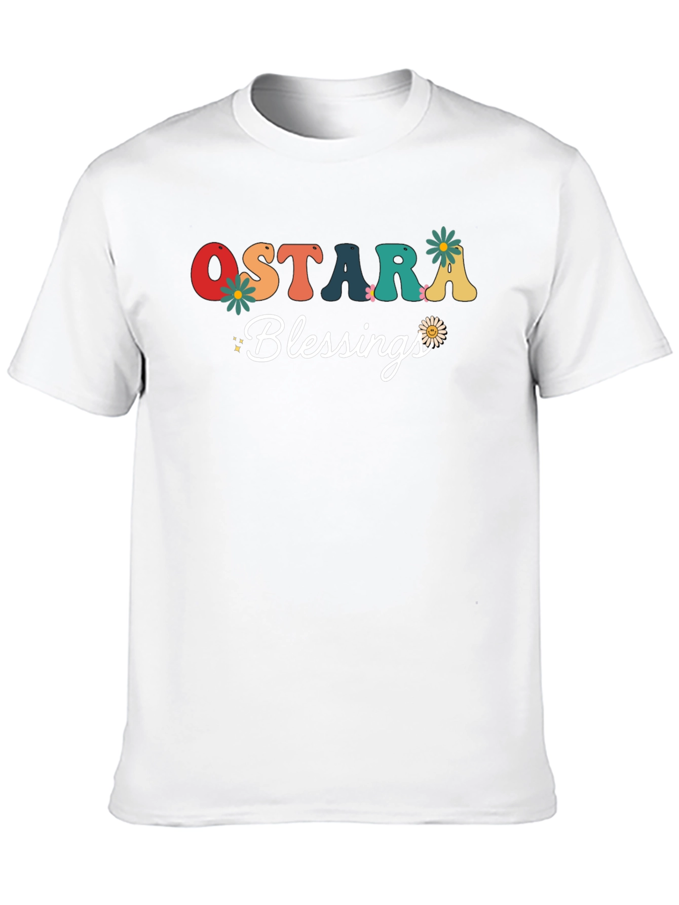 Ostara Blessings Black T-Shirt