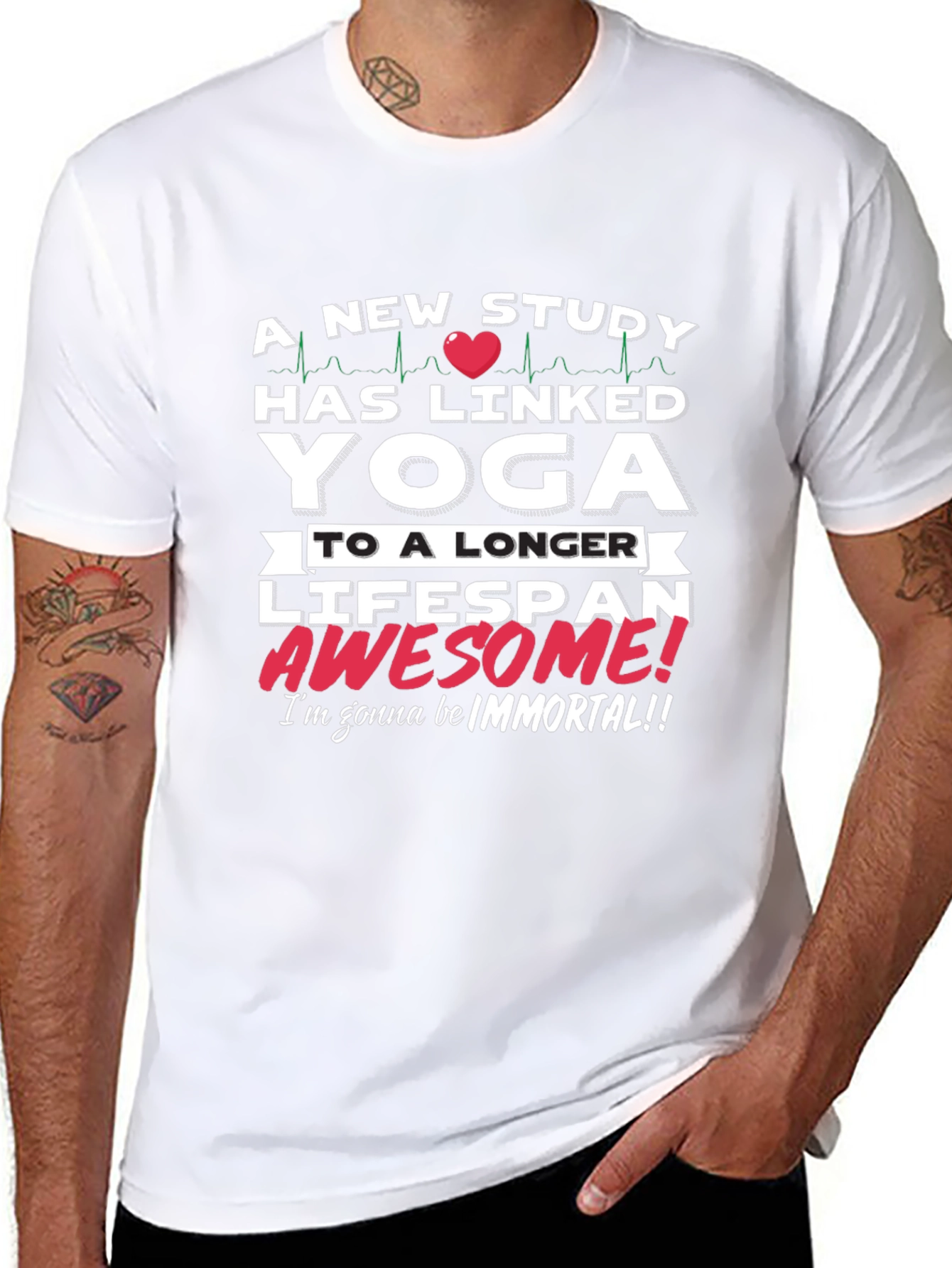 Yoga Lifespan T-Shirt - Awesome! Immortal!