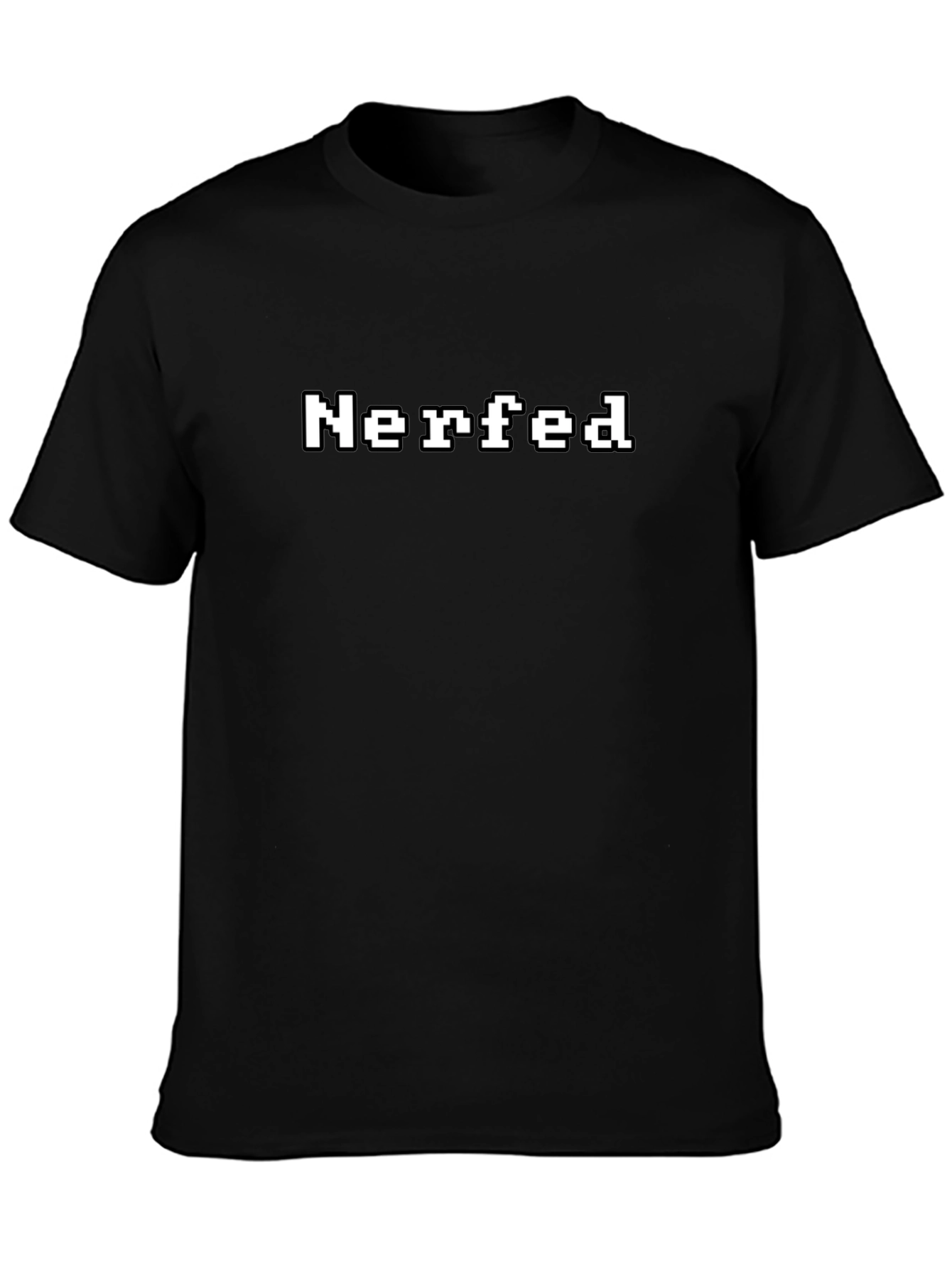 Nerfed T-Shirt - Pixel Art Tee for Gamers