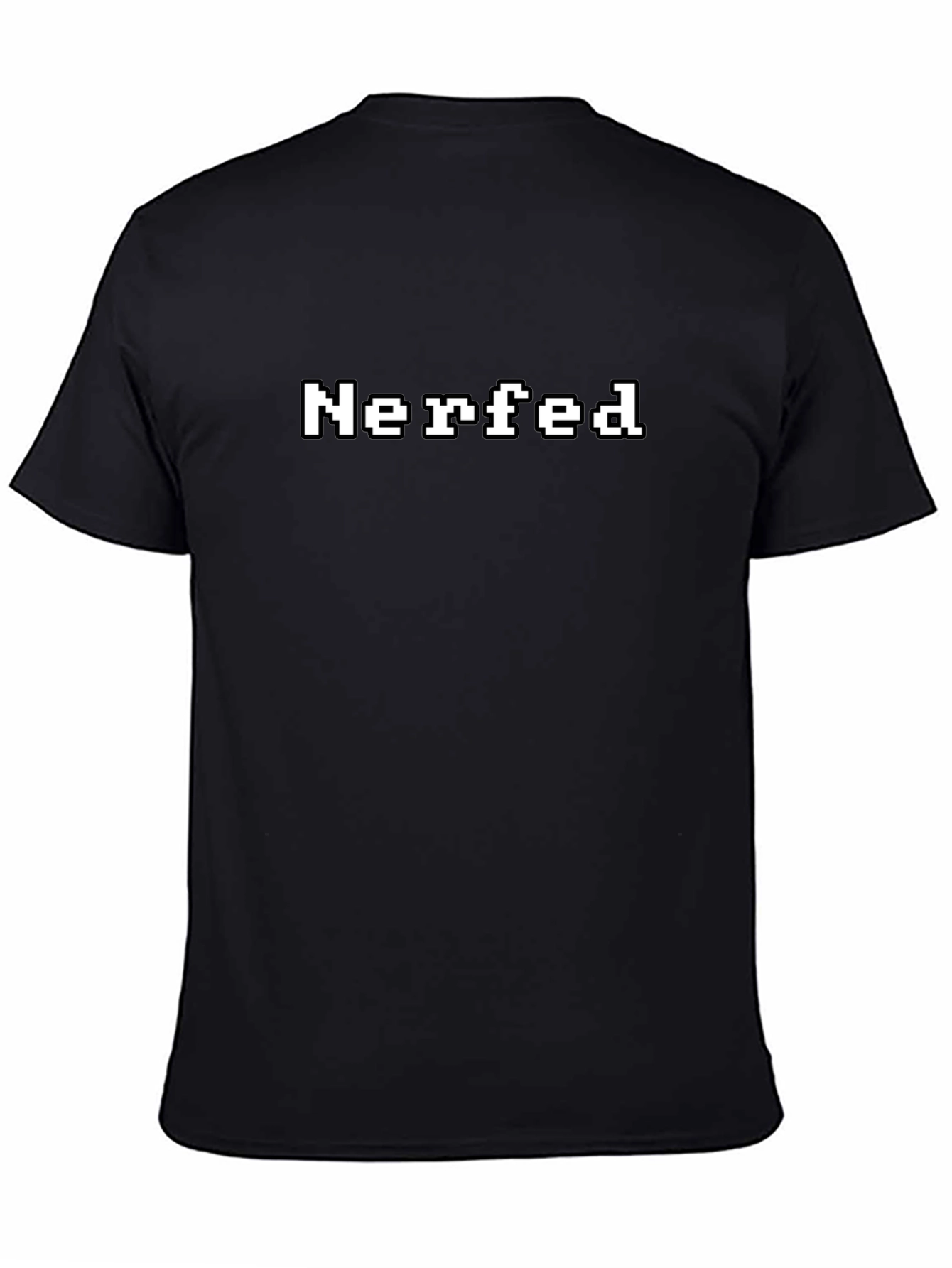 Nerfed T-Shirt - Pixel Art Tee for Gamers