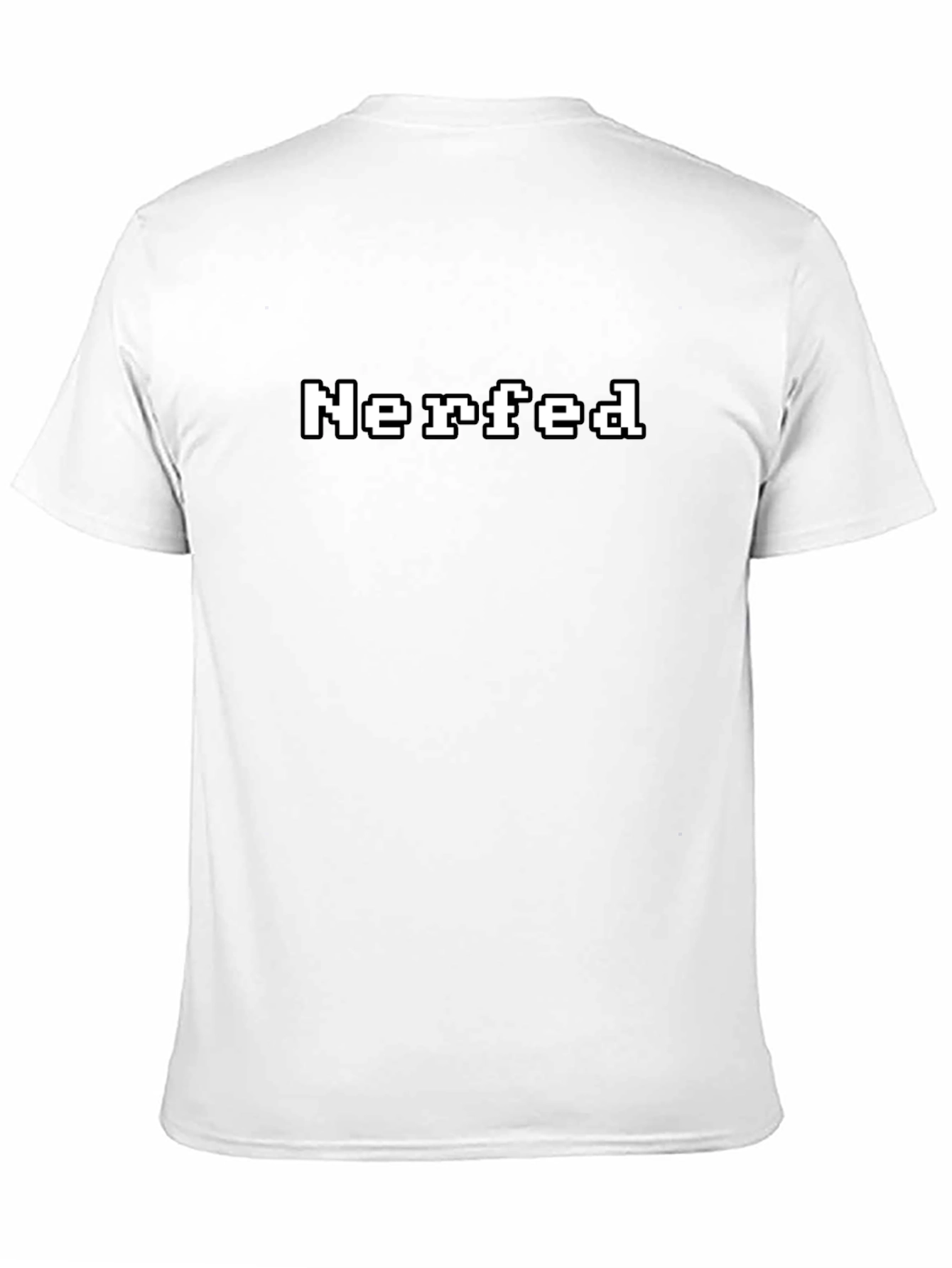 Nerfed T-Shirt - Pixel Art Tee for Gamers