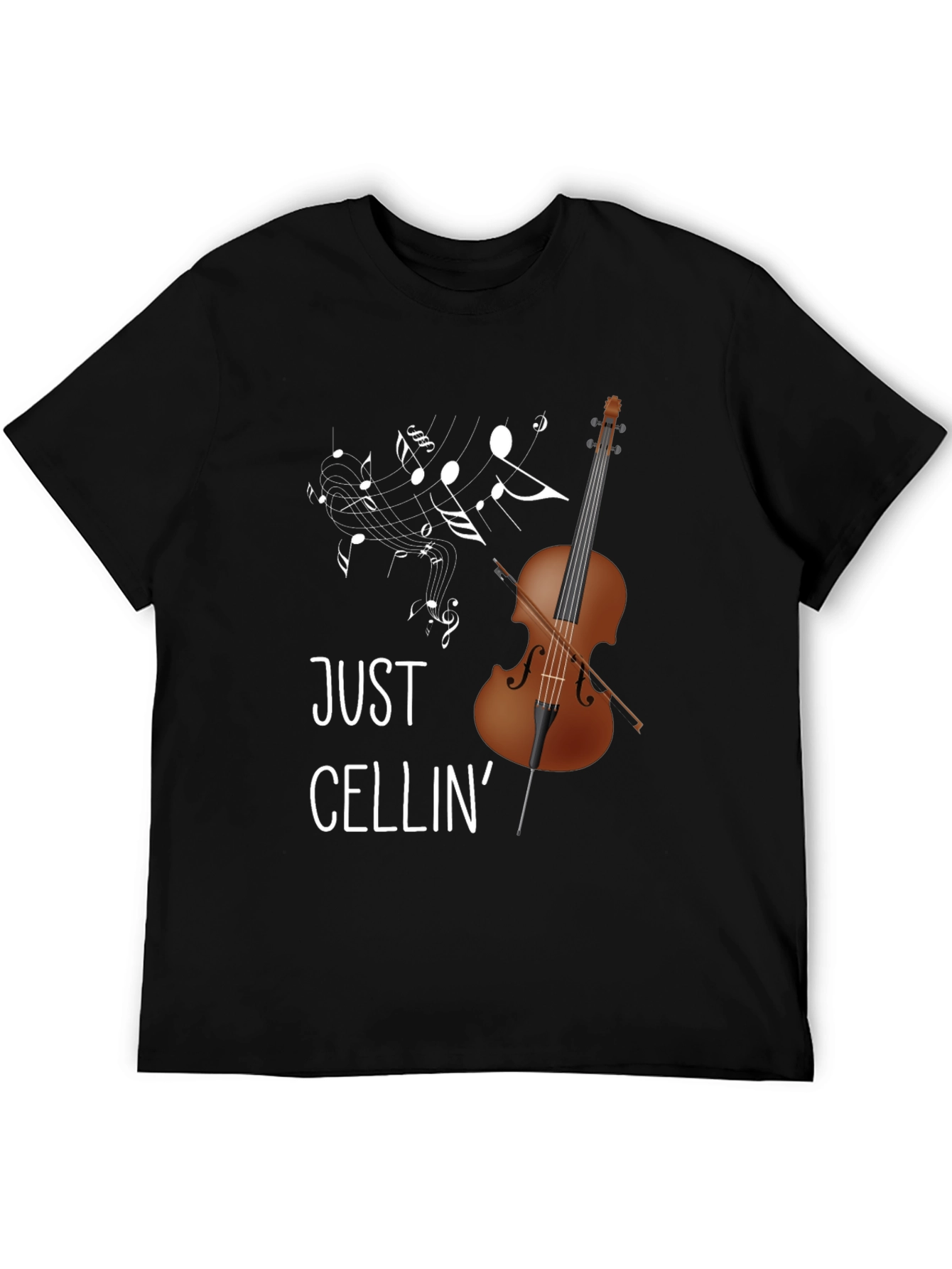 Just Cellin Cello Graphic T-Shirt