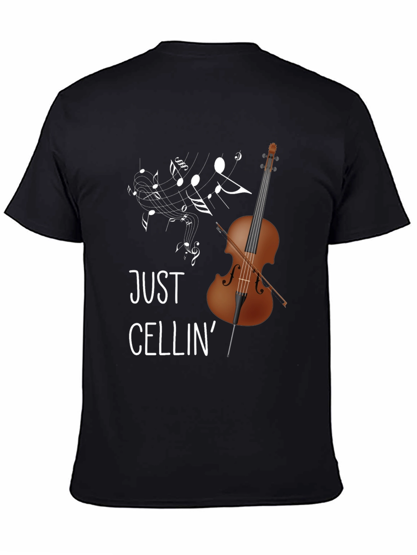 Just Cellin Cello Graphic T-Shirt