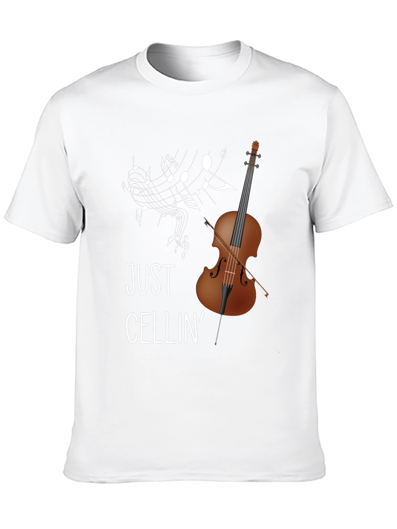 Just Cellin Cello Graphic T-Shirt