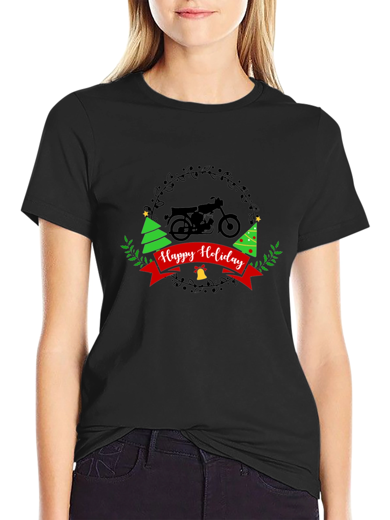Holiday Motorcycle T-Shirt