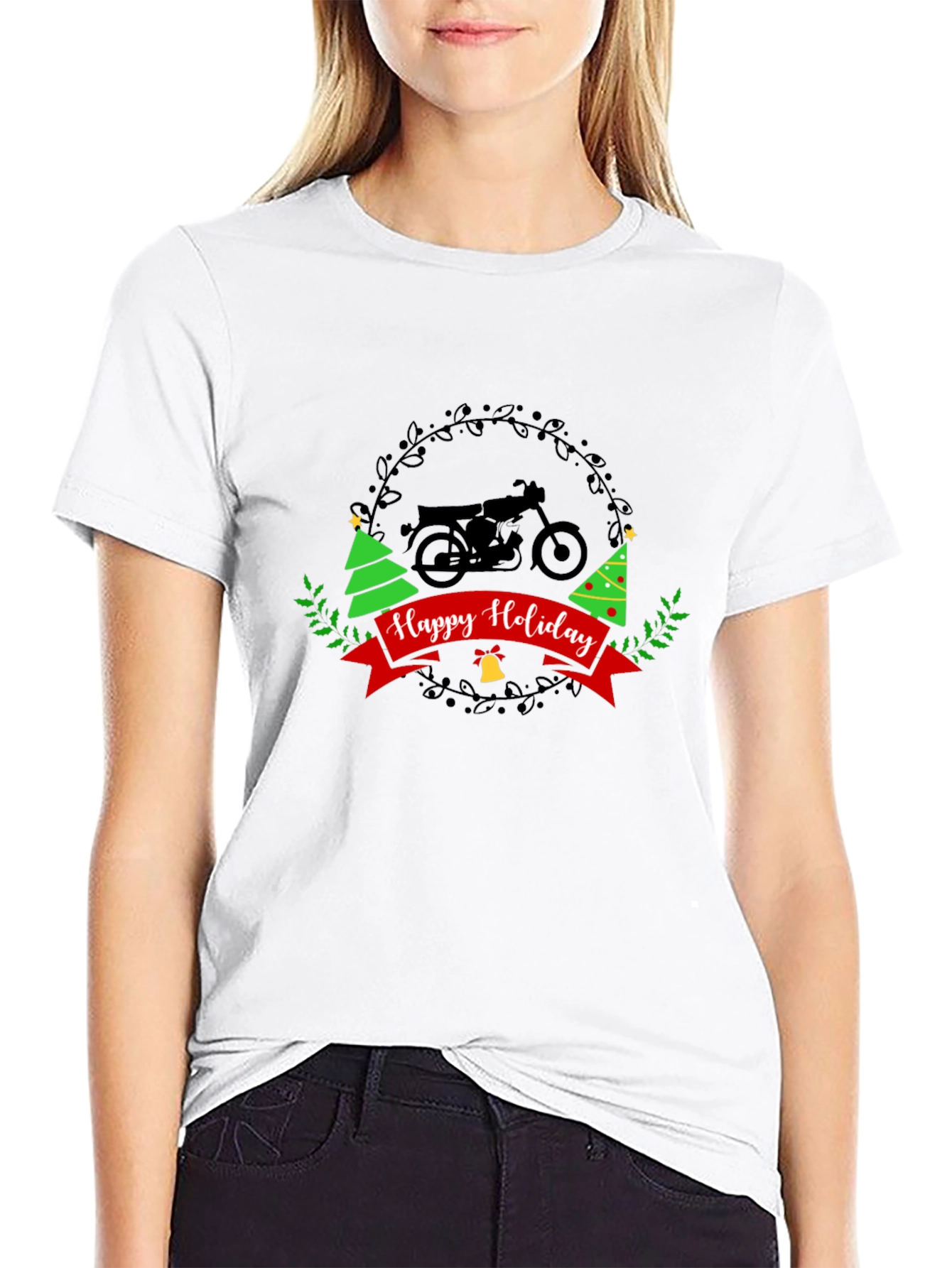 Holiday Motorcycle T-Shirt