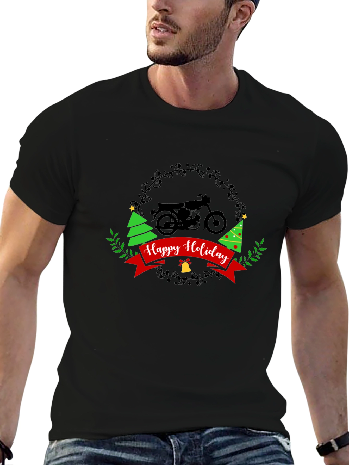 Holiday Motorcycle T-Shirt