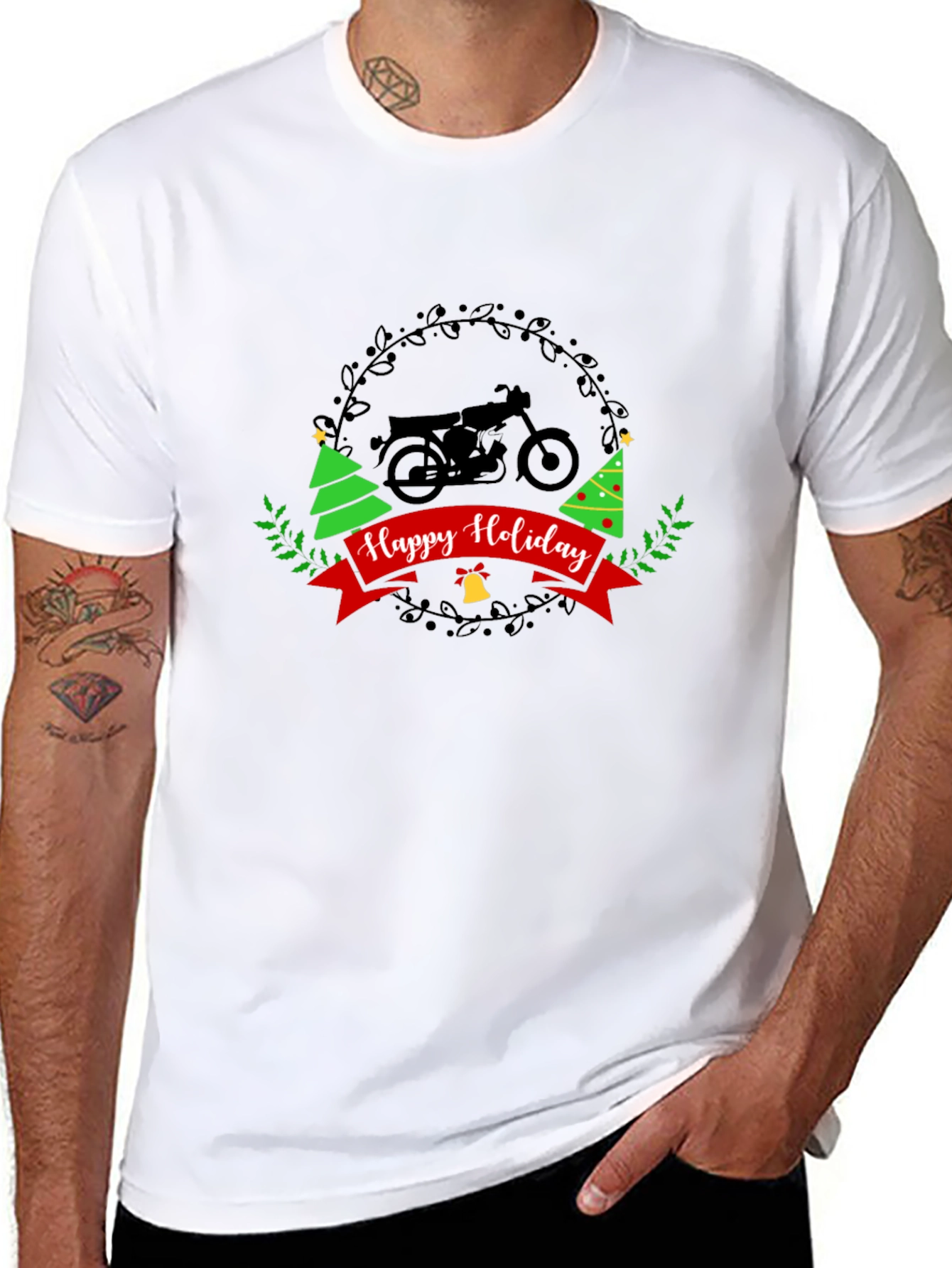 Holiday Motorcycle T-Shirt