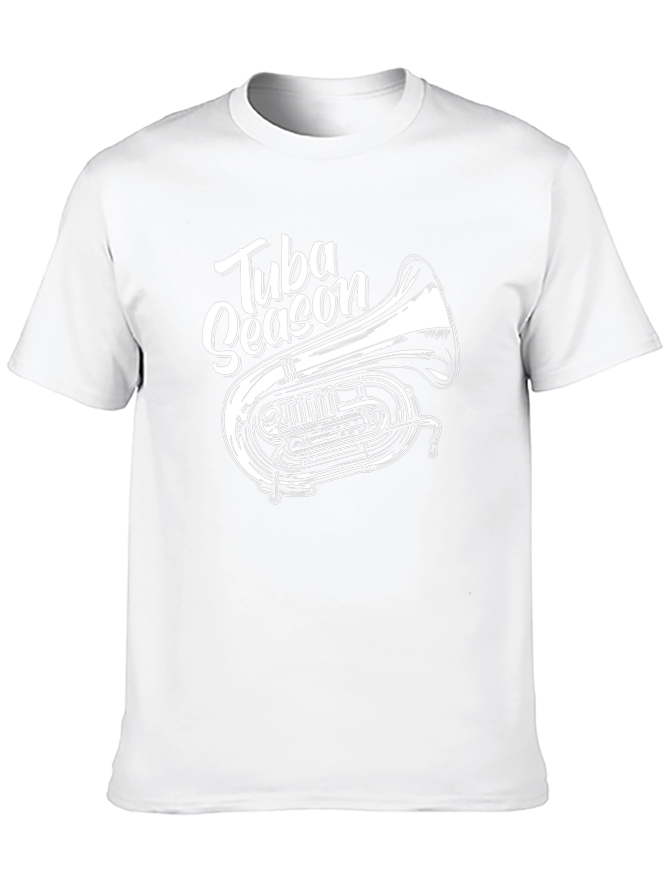 Tuba Season Black Graphic T-Shirt