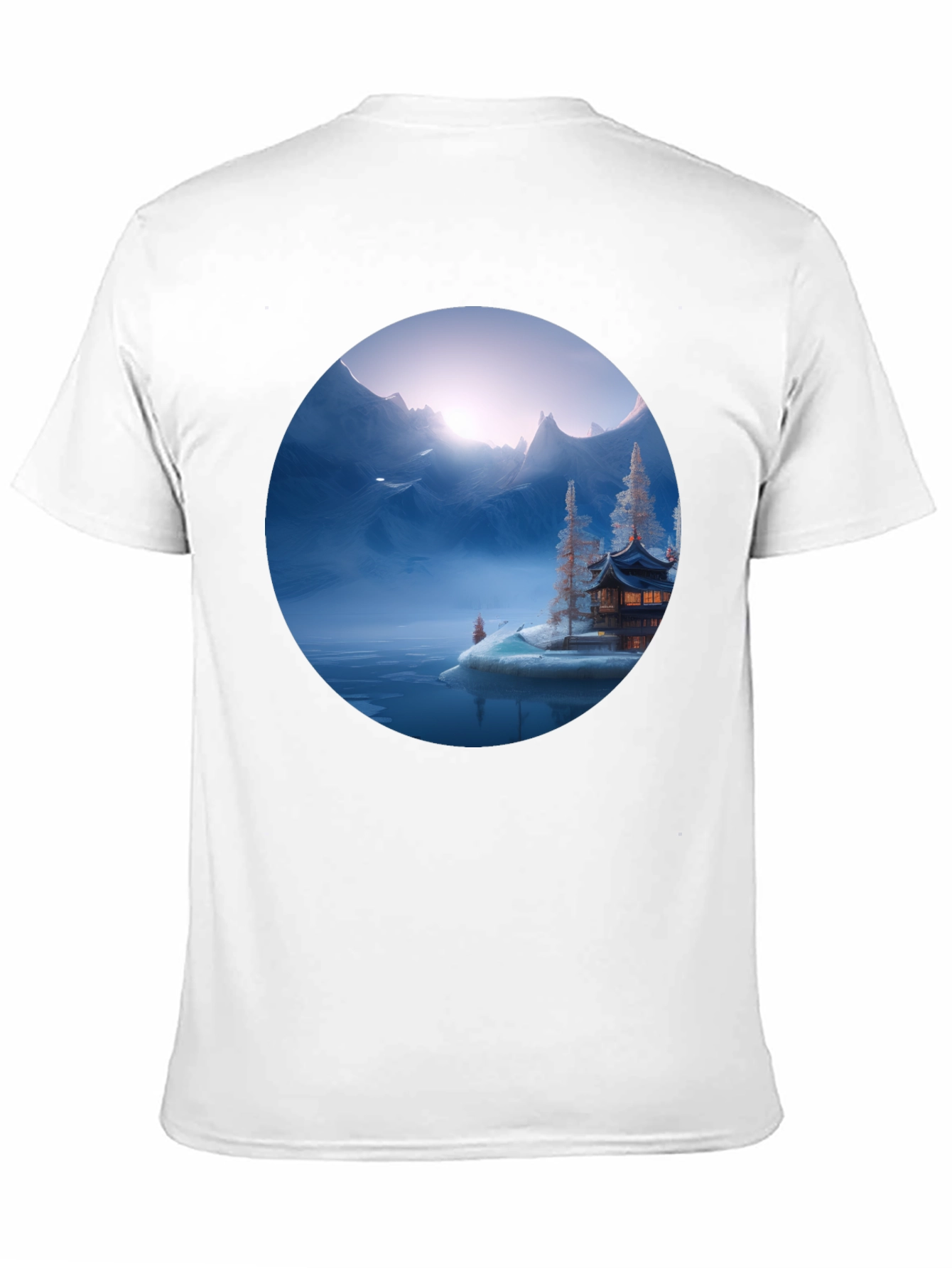 Mystic Mountain Graphic Tee - Black