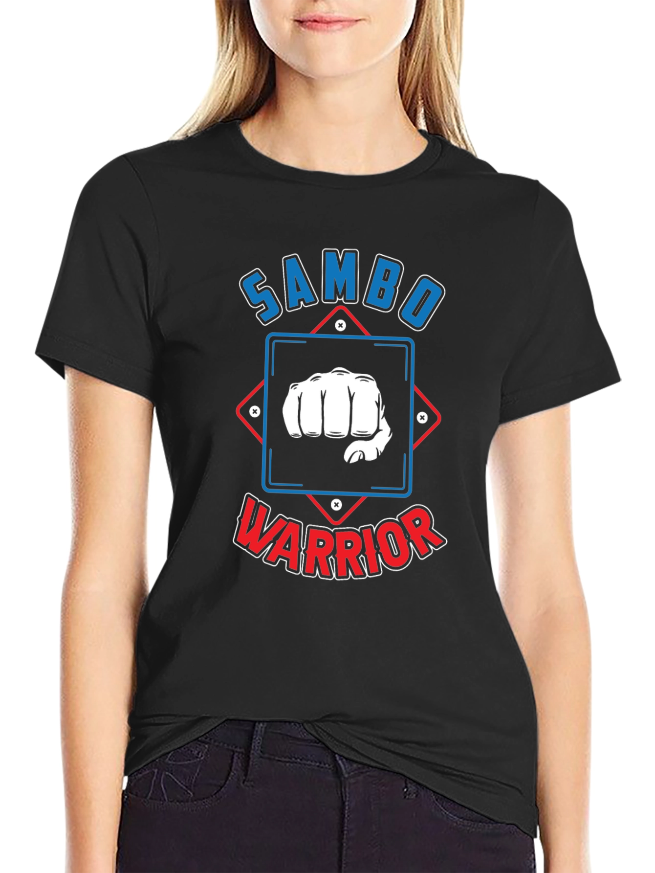Sambo Warrior Graphic T-Shirt