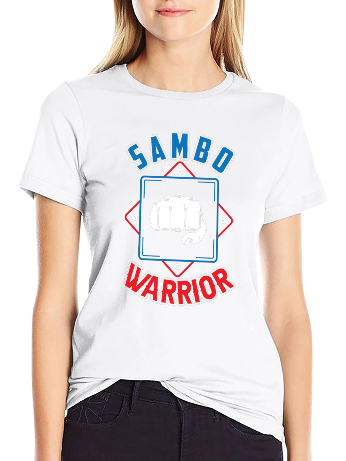 Sambo Warrior Graphic T-Shirt