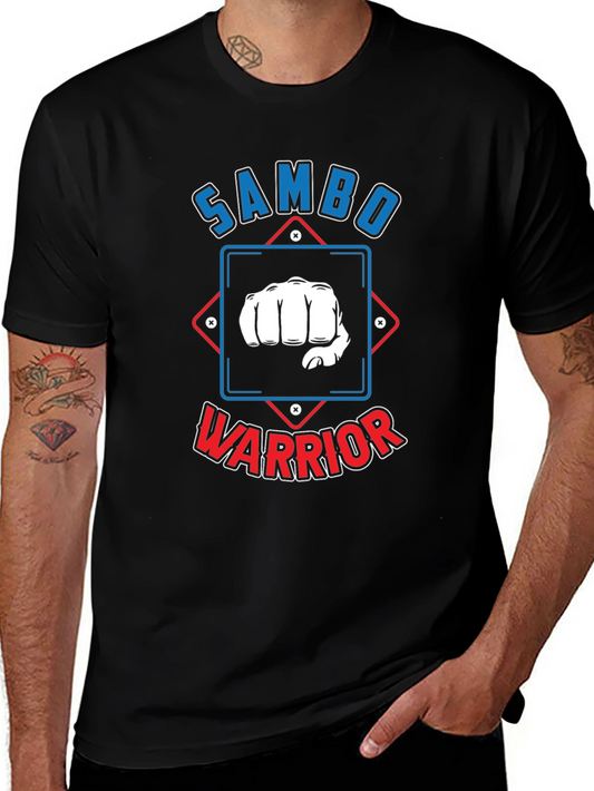 Sambo Warrior Graphic T-Shirt