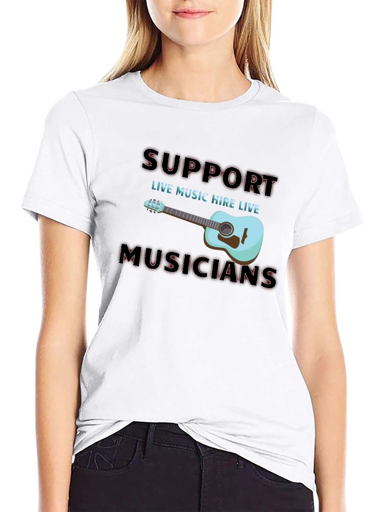 Support Live Musicians T-Shirt