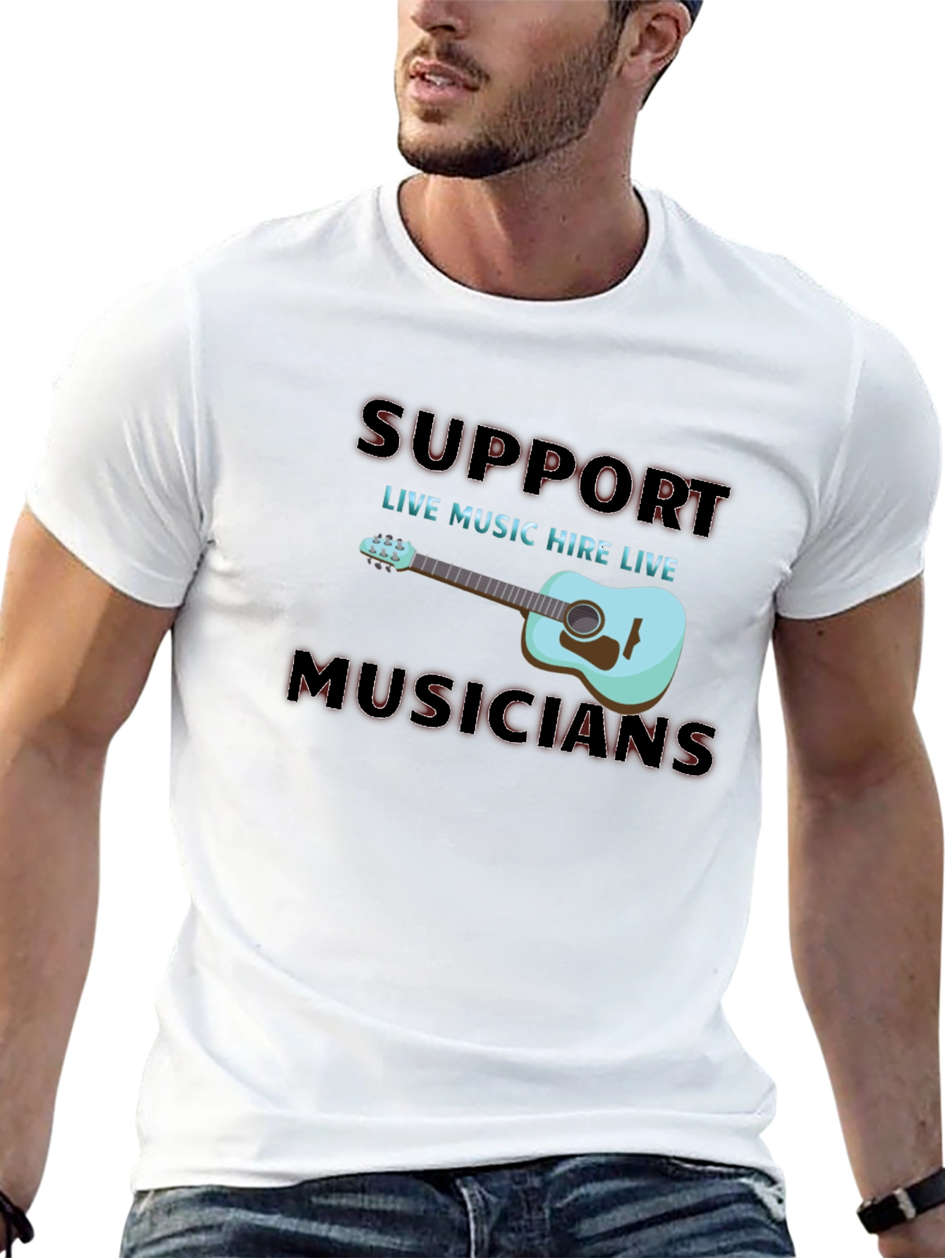 Support Live Musicians T-Shirt