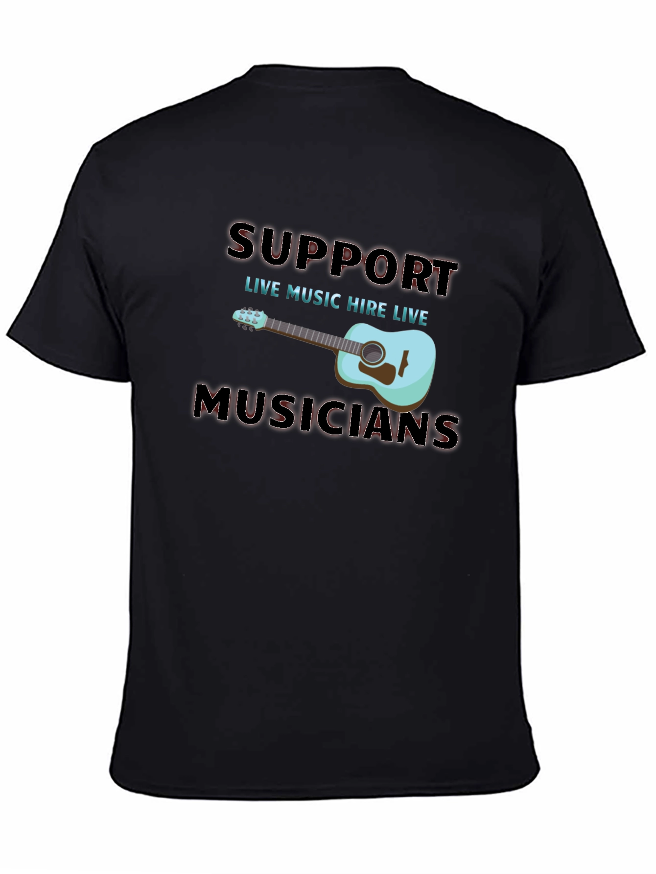 Support Live Musicians T-Shirt