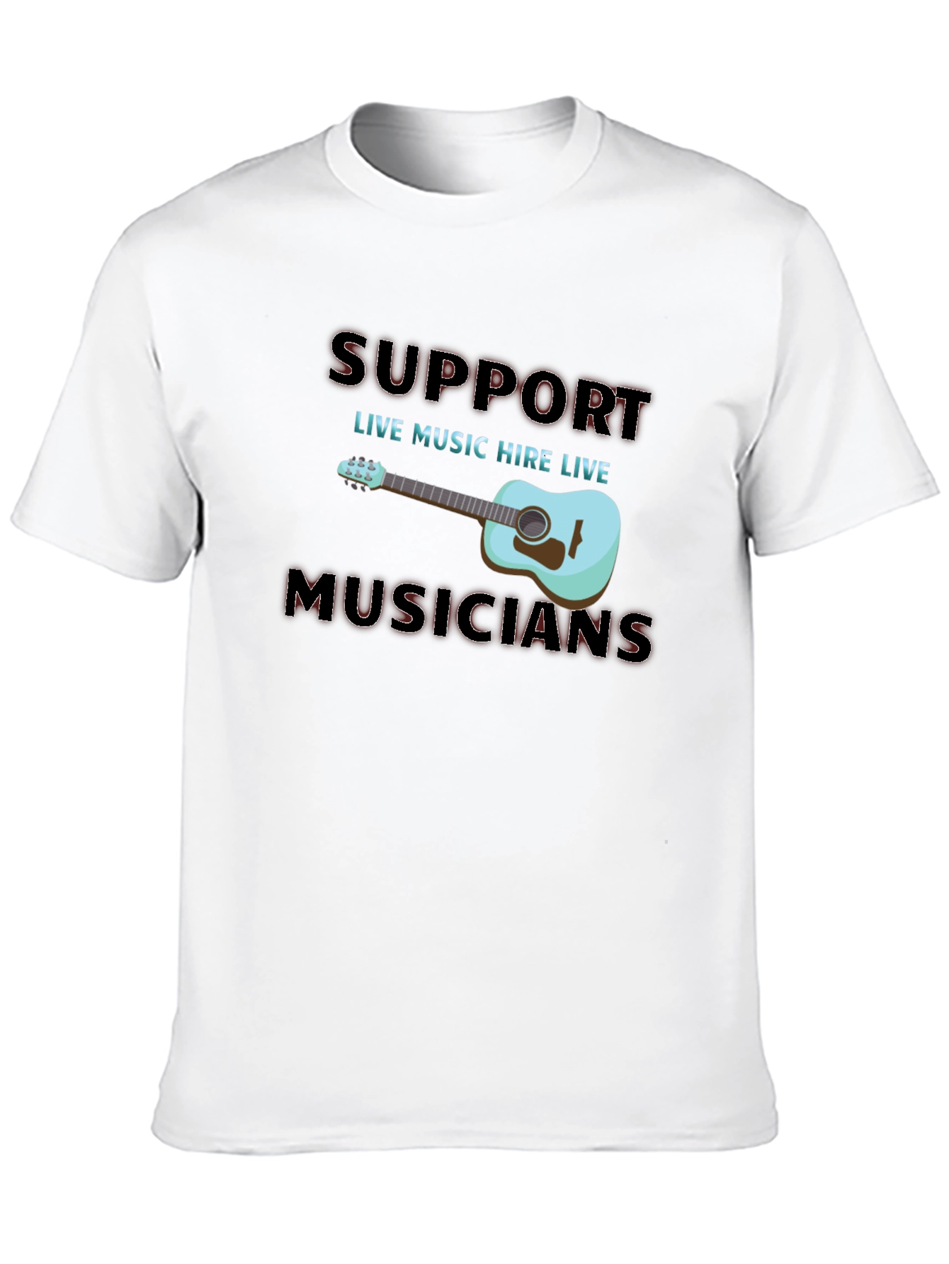 Support Live Musicians T-Shirt