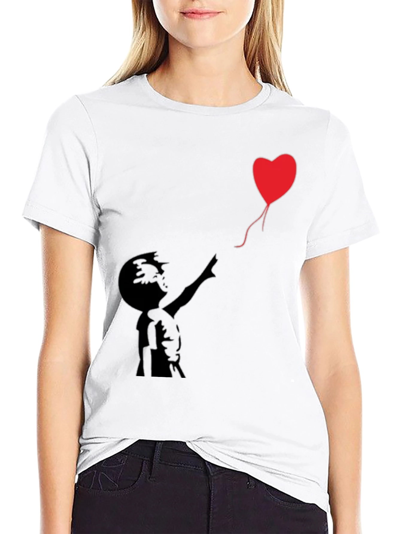 Heart Balloon Graphic T-Shirt