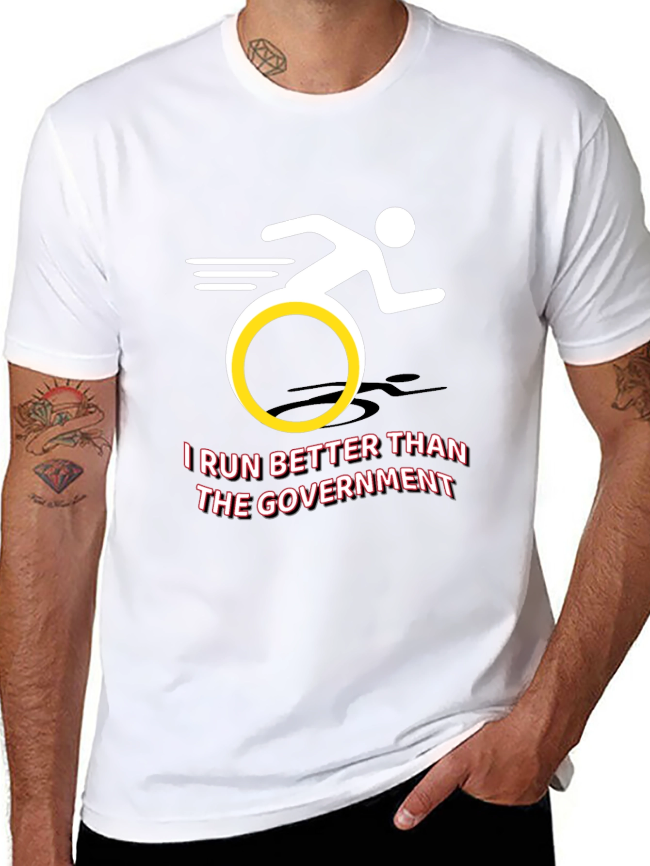 I Run Better Than the Government T-Shirt