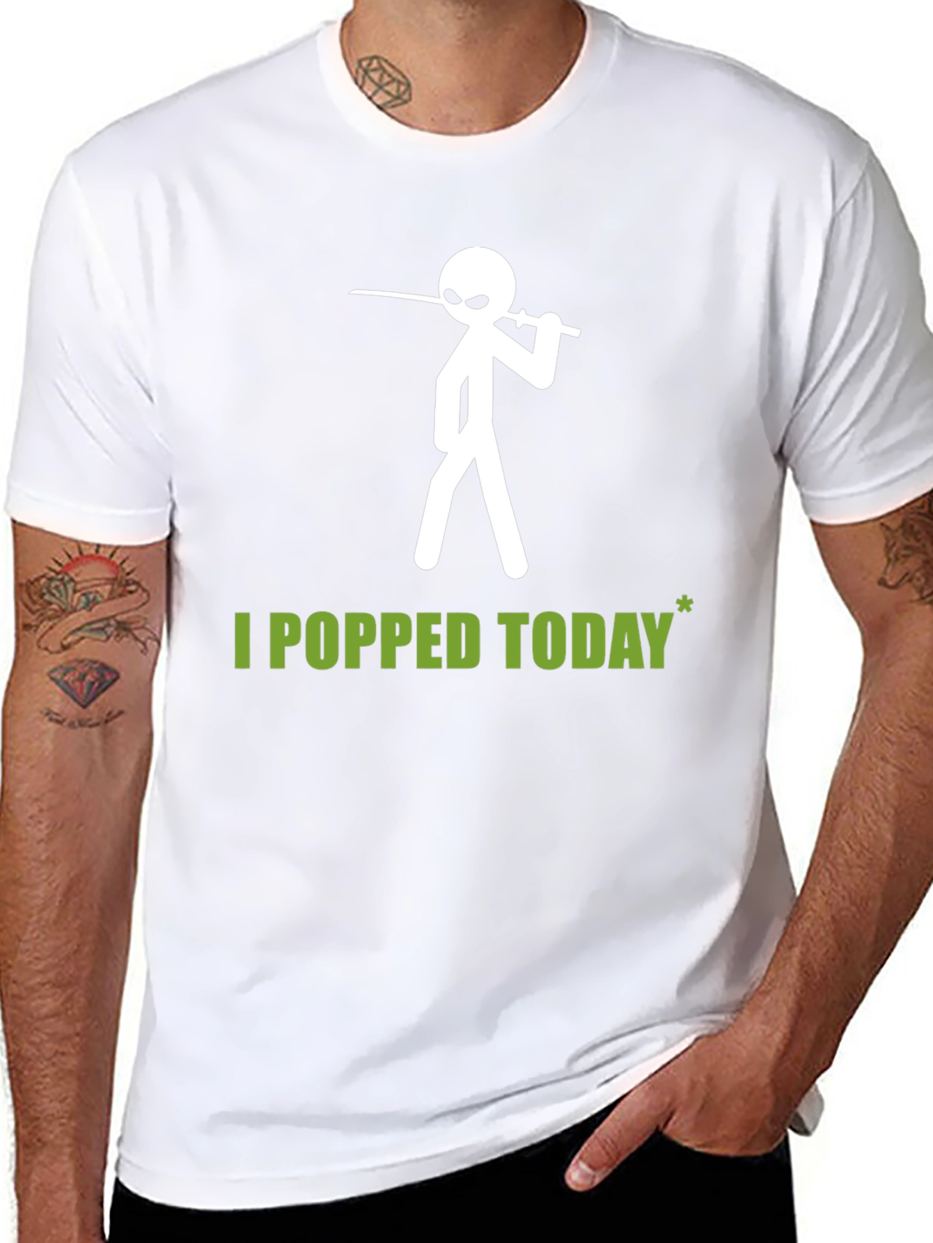 I Popped Today Graphic T-Shirt