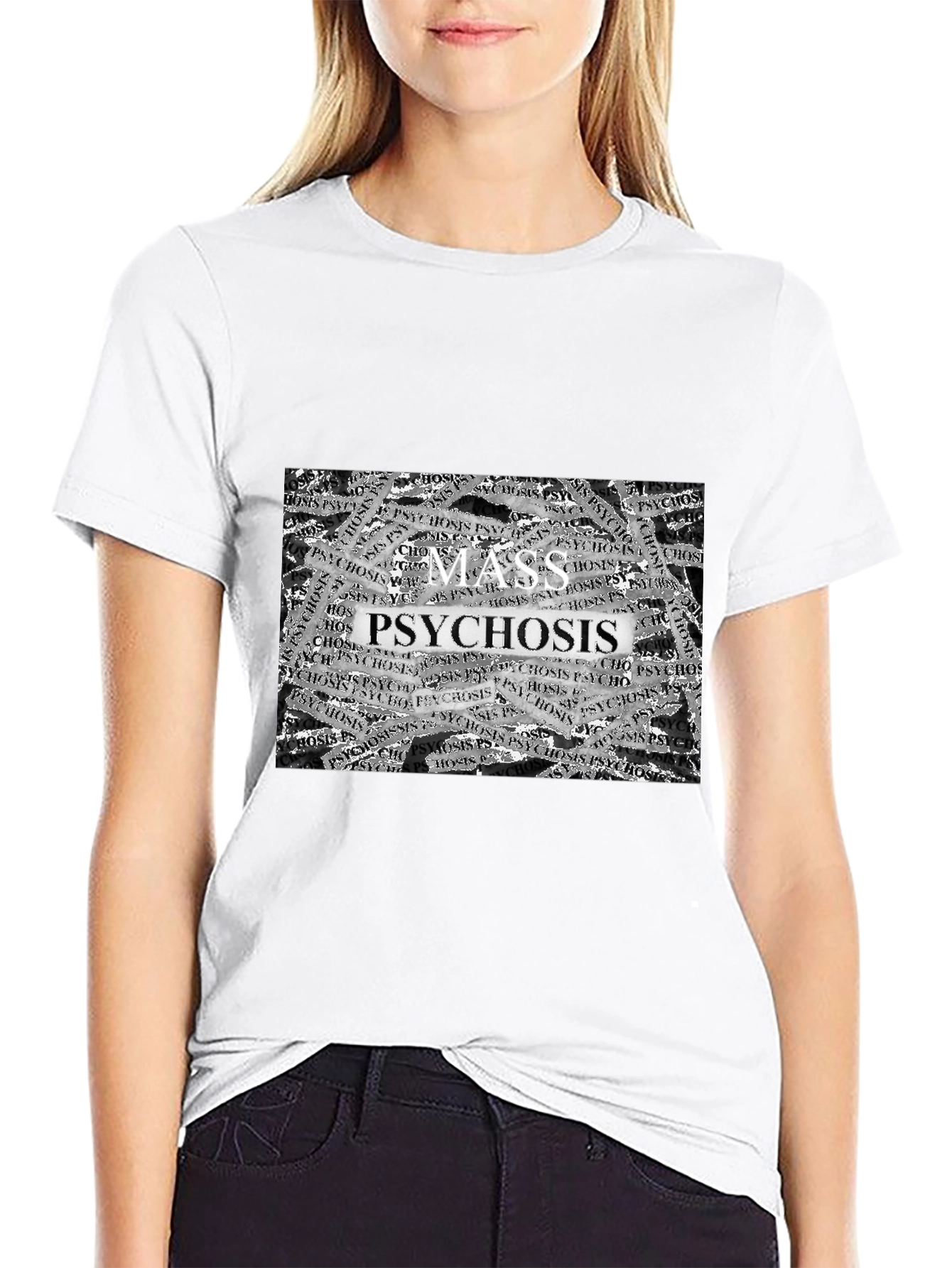 Mass Psychosis T-Shirt - Unique Graphic Tee