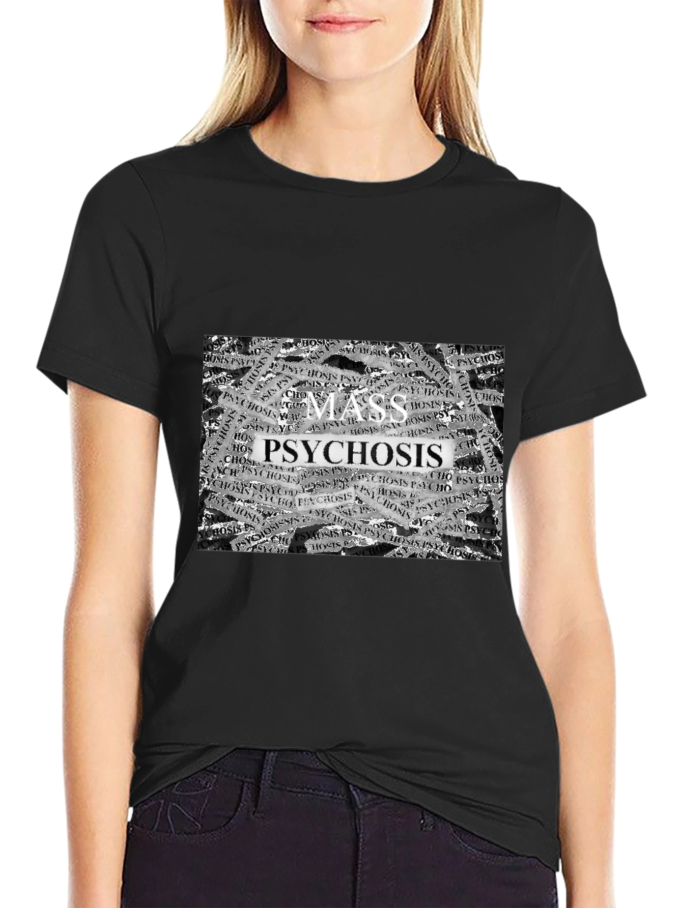 Mass Psychosis T-Shirt - Unique Graphic Tee