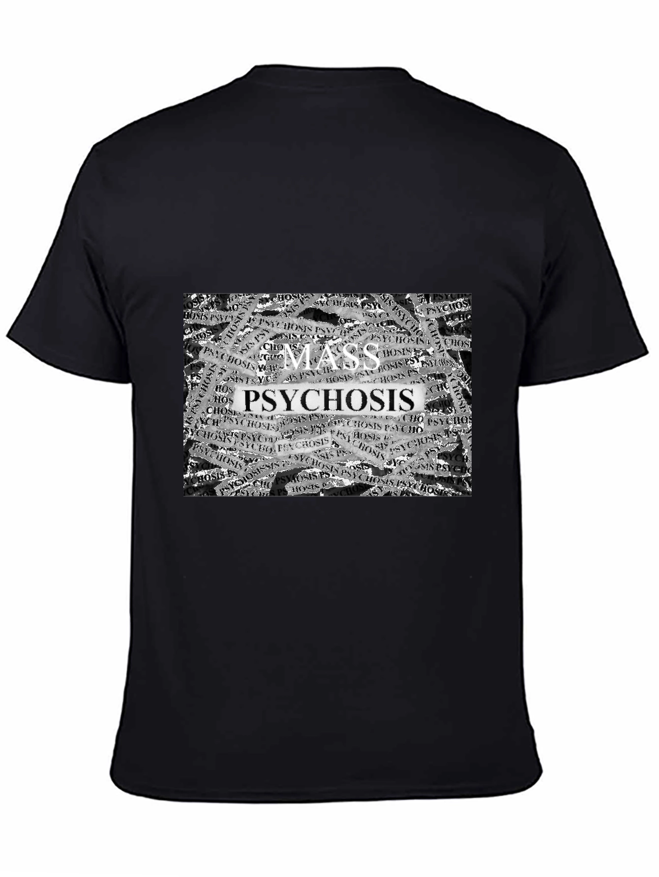 Mass Psychosis T-Shirt - Unique Graphic Tee