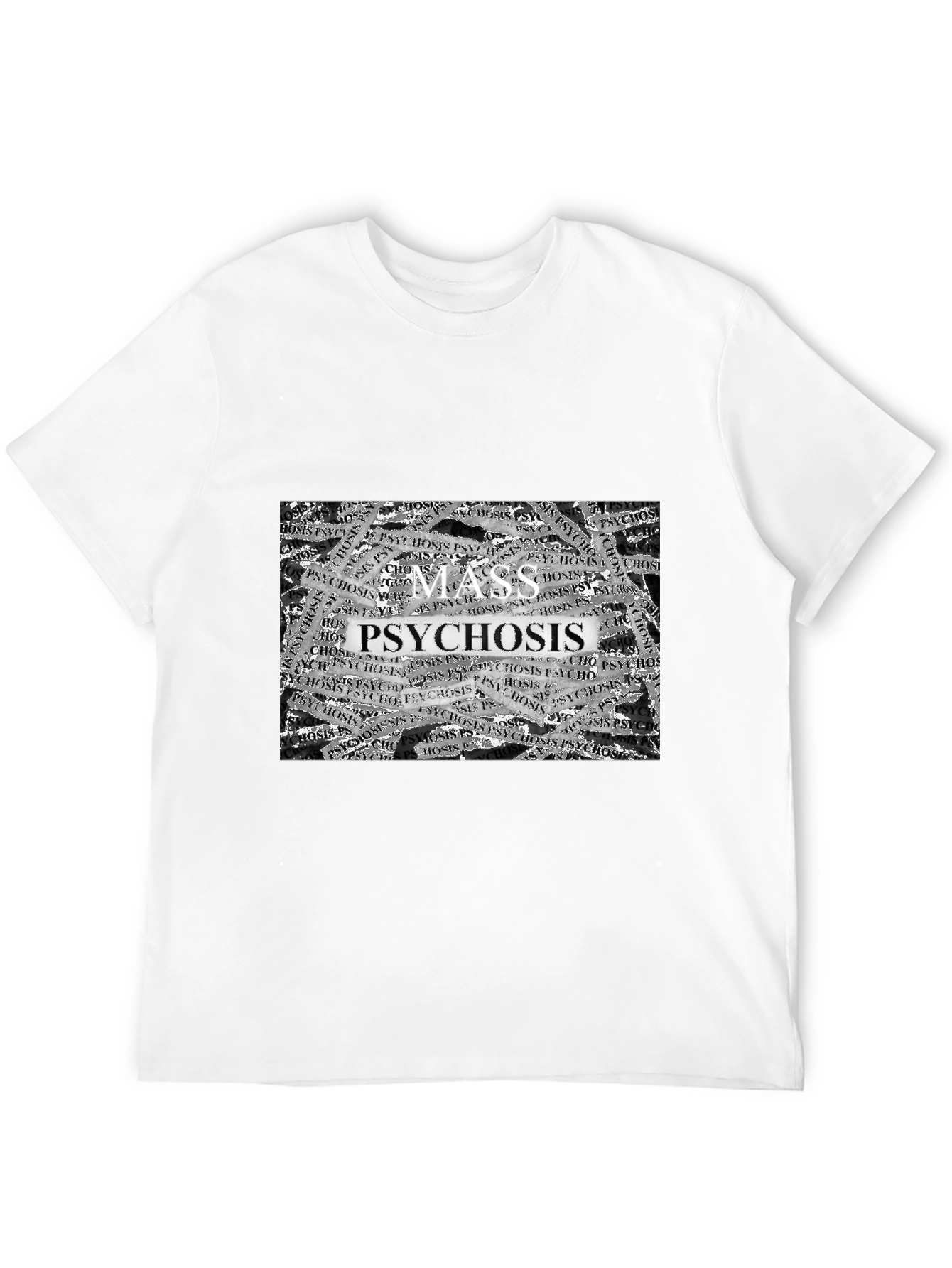 Mass Psychosis T-Shirt - Unique Graphic Tee