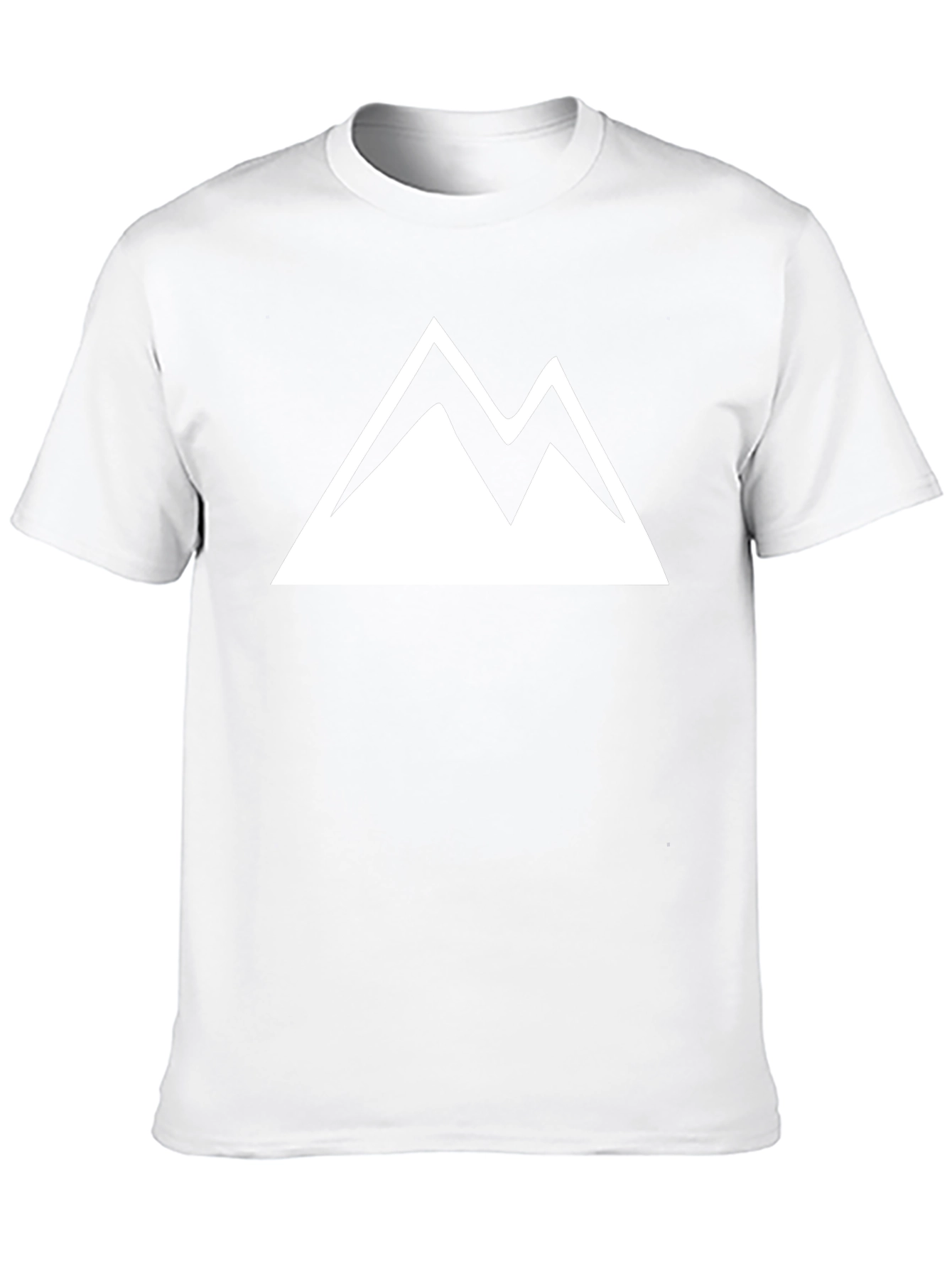 Mountain Peak Graphic Tee - Black