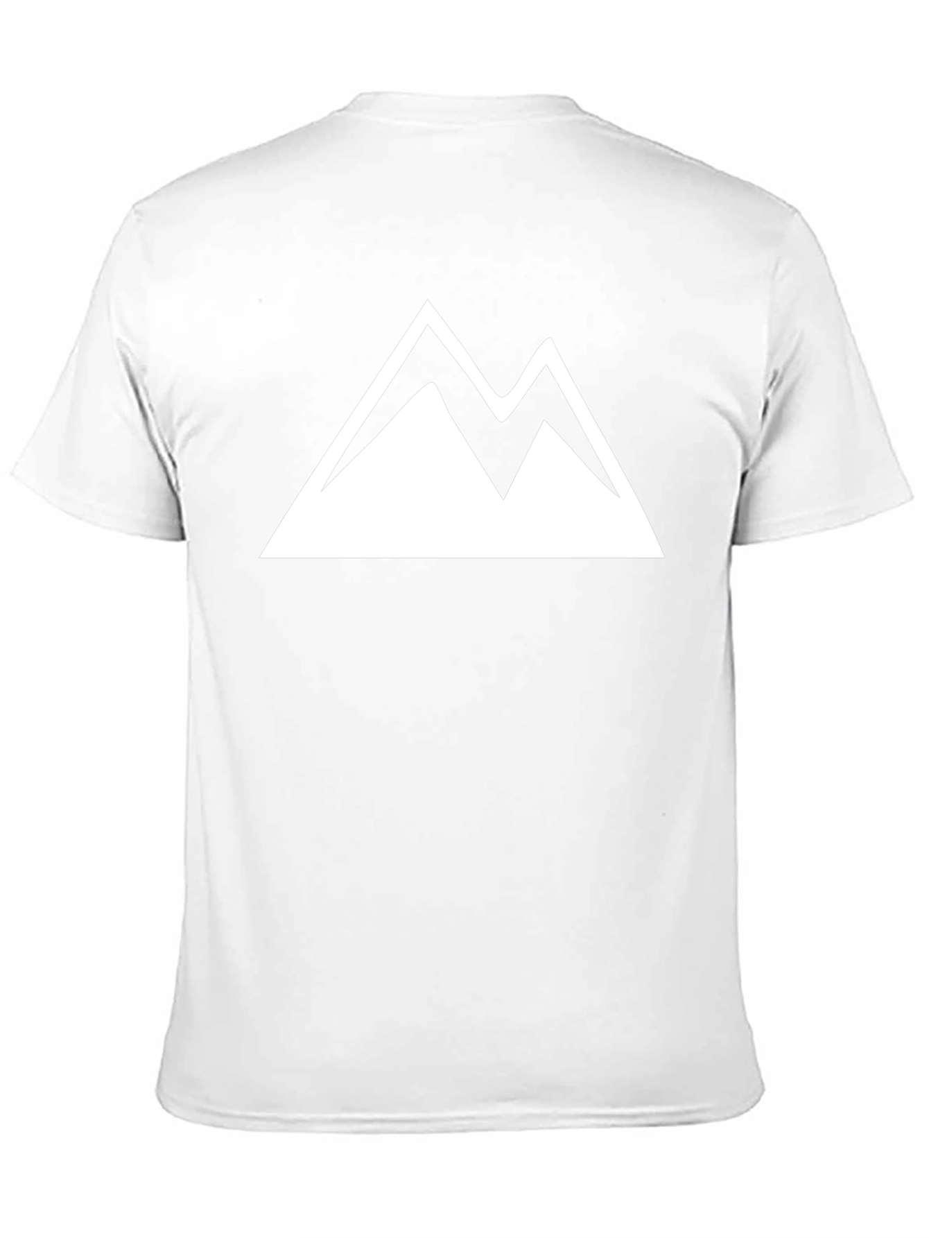 Mountain Peak Graphic Tee - Black